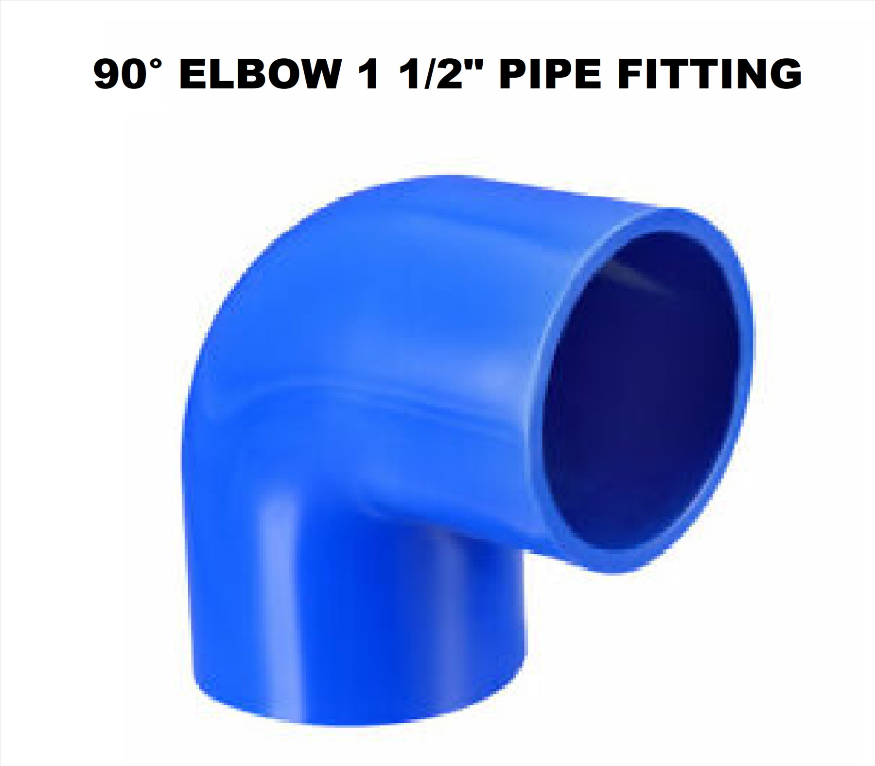 NEW BLUE LINE 1 1/2 90° ELBOW PIPE FITTING PFB108 (EACH)
