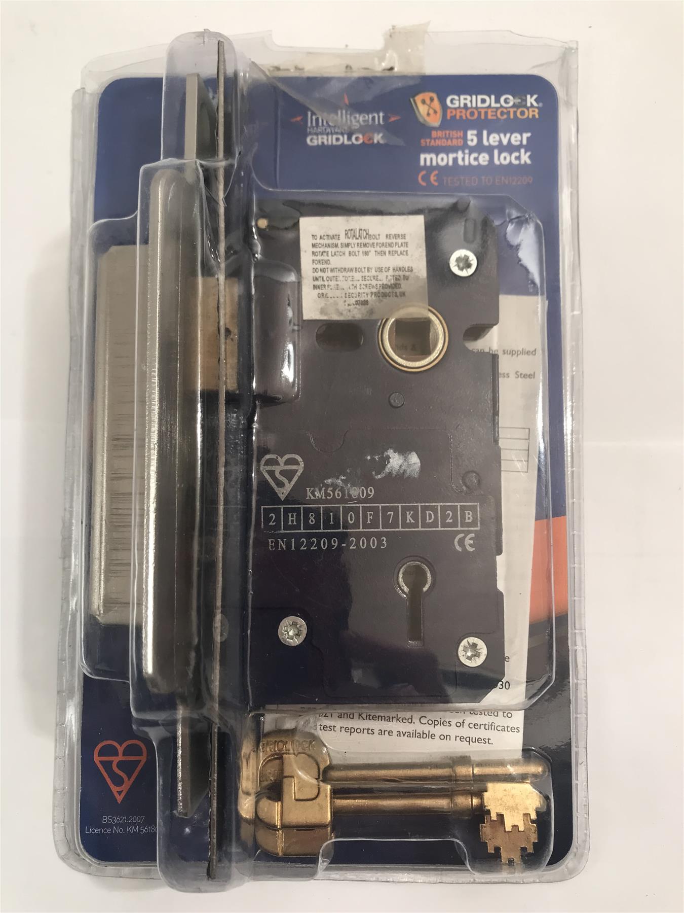 Gridlock Protector BS 5 Lever Mortice Lock