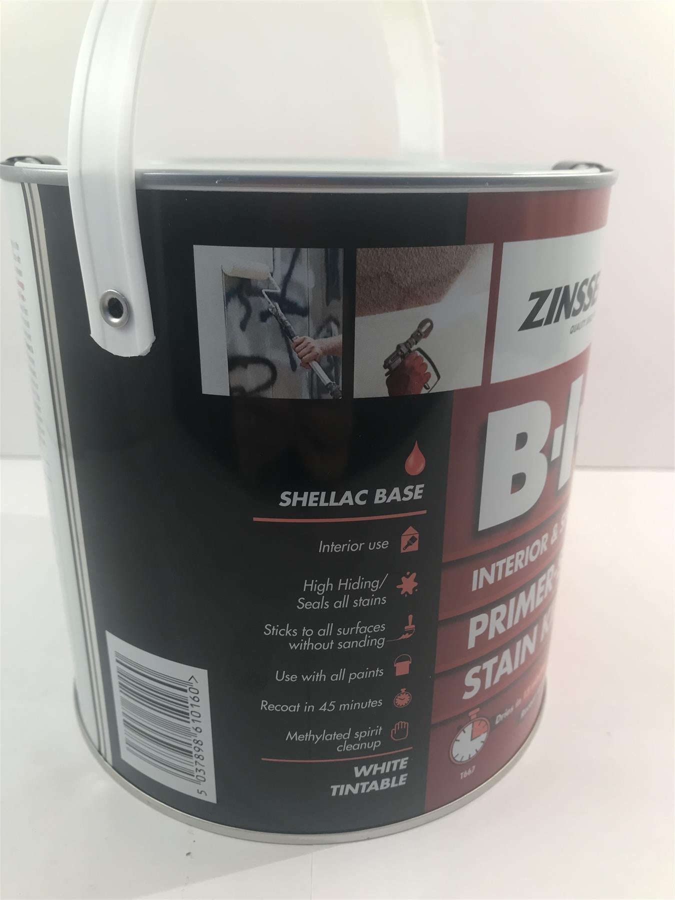 Zinsser B-I-N Primer Sealer and Stain Killer 2.5 litre