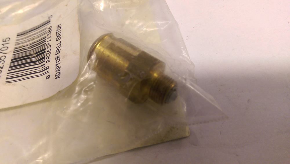 NEW JOHNSON & STARLEY ADAPTOR SPILL SWITCH GC E61029 9002357 900235715 S00878