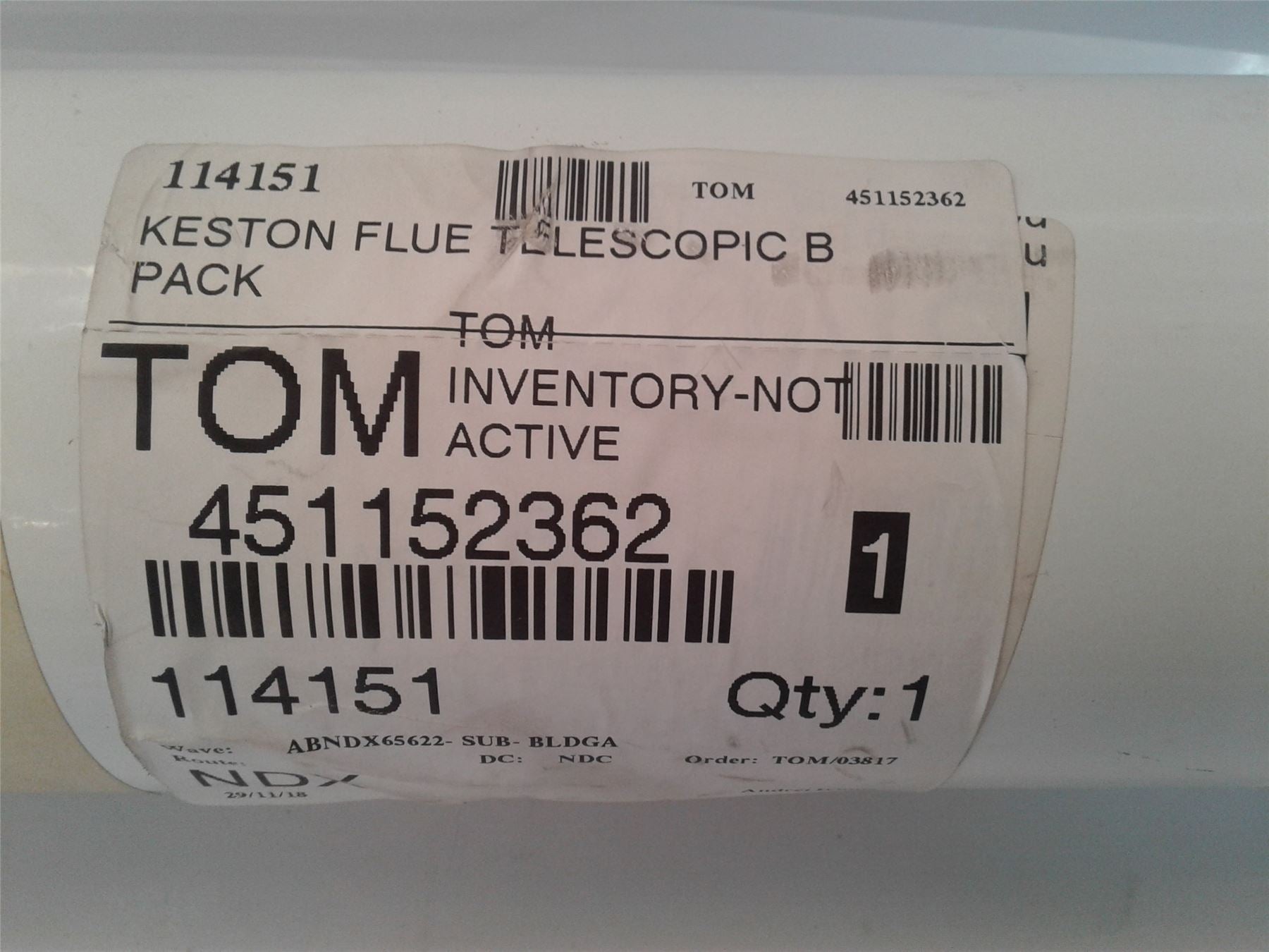 NEW KESTON FLUE TELESCOPIC B PACK