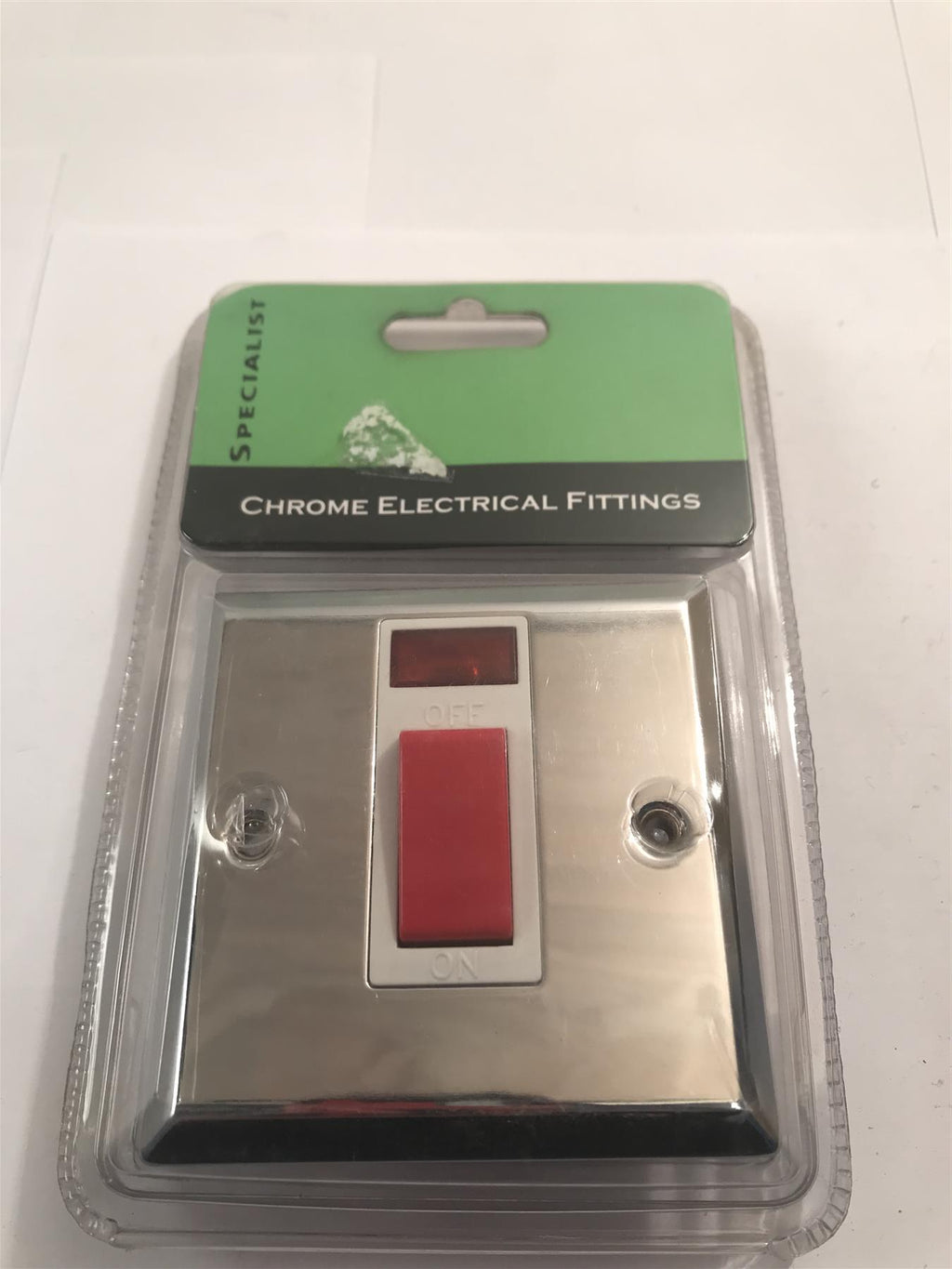 Specialist 45a DP Switch & Neon Polished Chrome white Insert