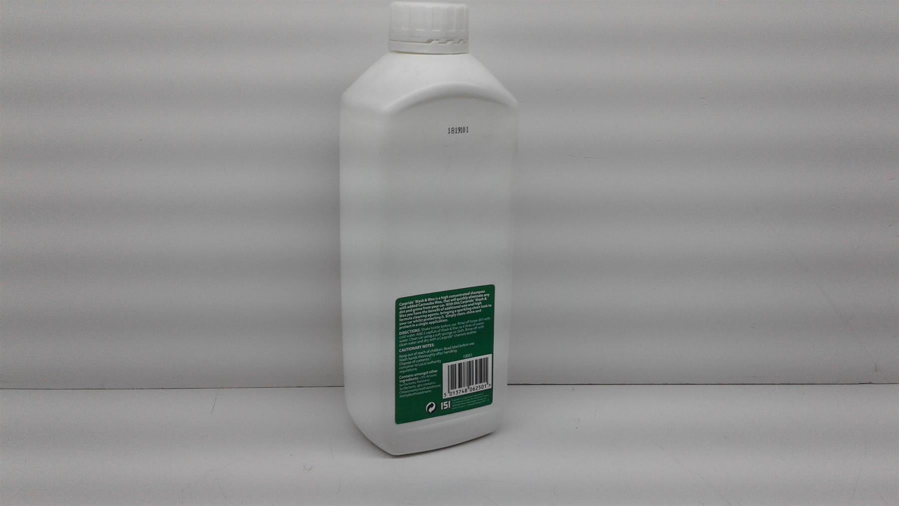 CAR PRIDE WASH & WAX WITH CARNAUBA WAX 1LTR