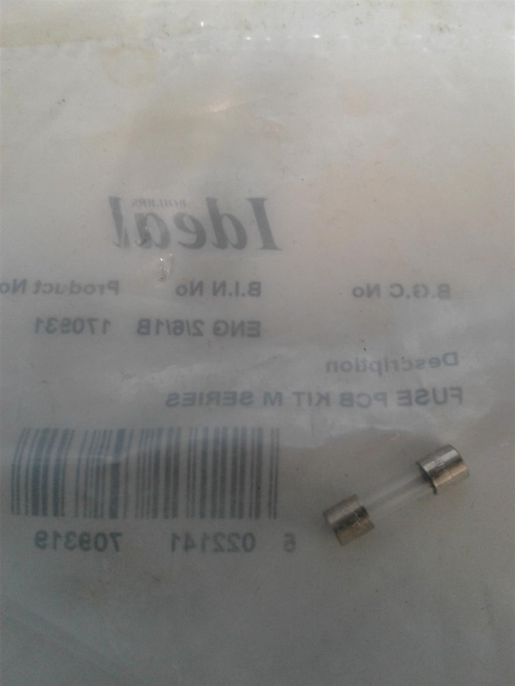 NEW IDEAL EVO ICOS ESPRIT PCB GLASS FUSE M SERIES 170931