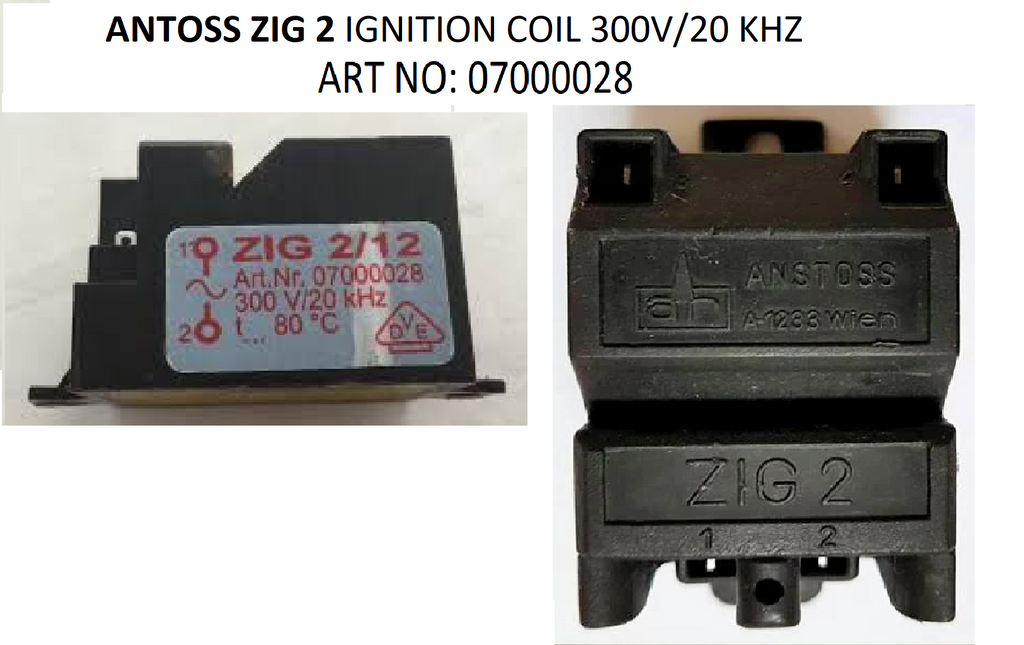NEW ANSTOSS SAUNIER DUVAL GLOWWORM ZIG 2/12 IGNITION COIL 07000028