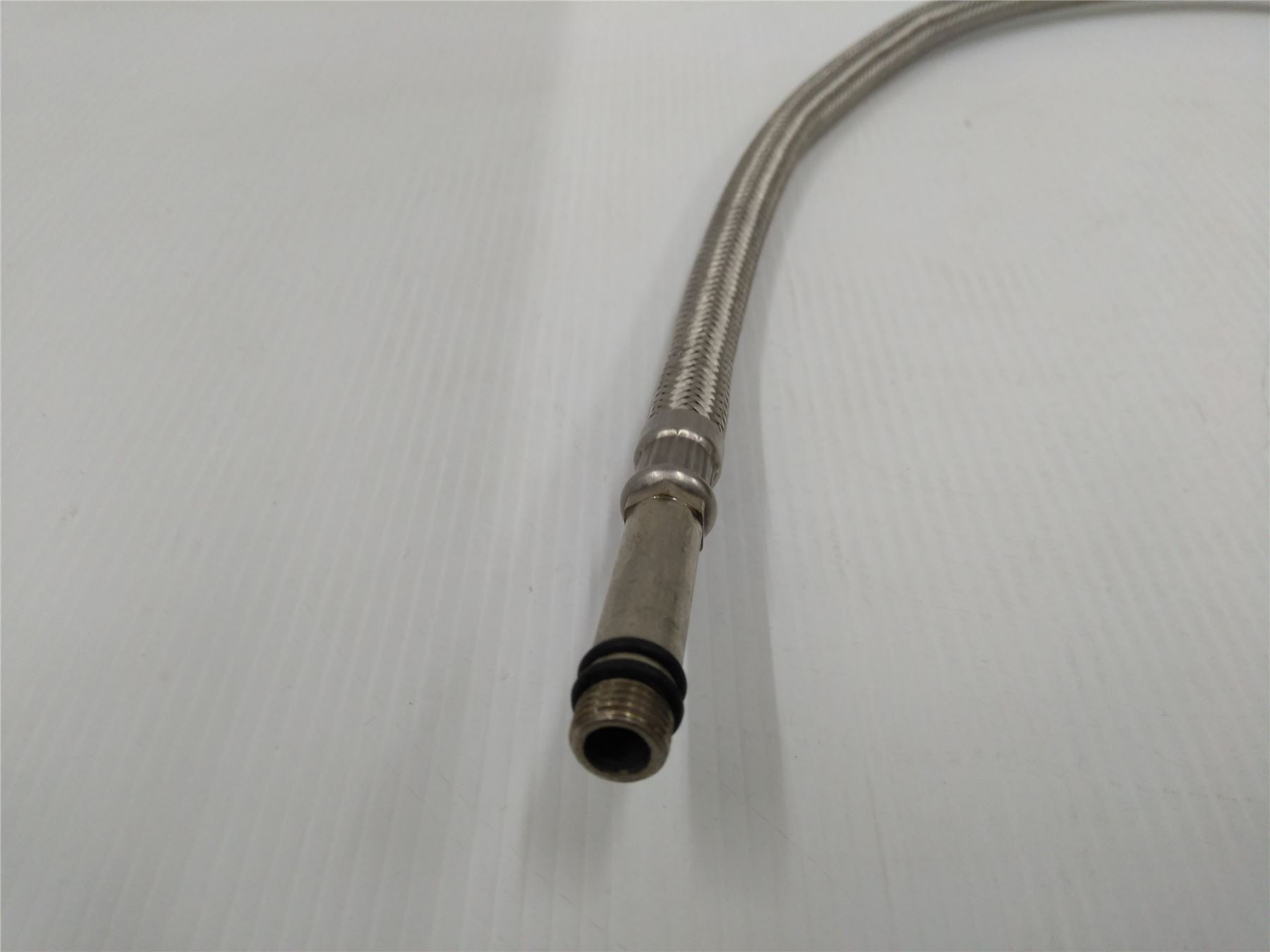 NEW TAP CONNECTOR MAJOR DIAMETER 20.955mm BRAIDED FLEXIBLE PIPE LENGTH 410mm