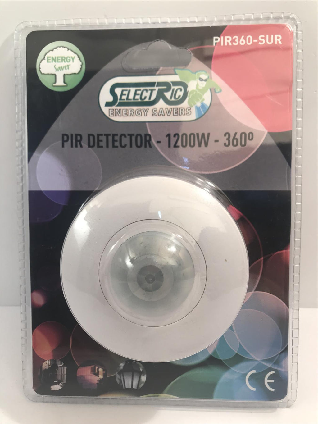 SelectricDetector Switch 1200W 360 degree   PIR360-SUR PIR