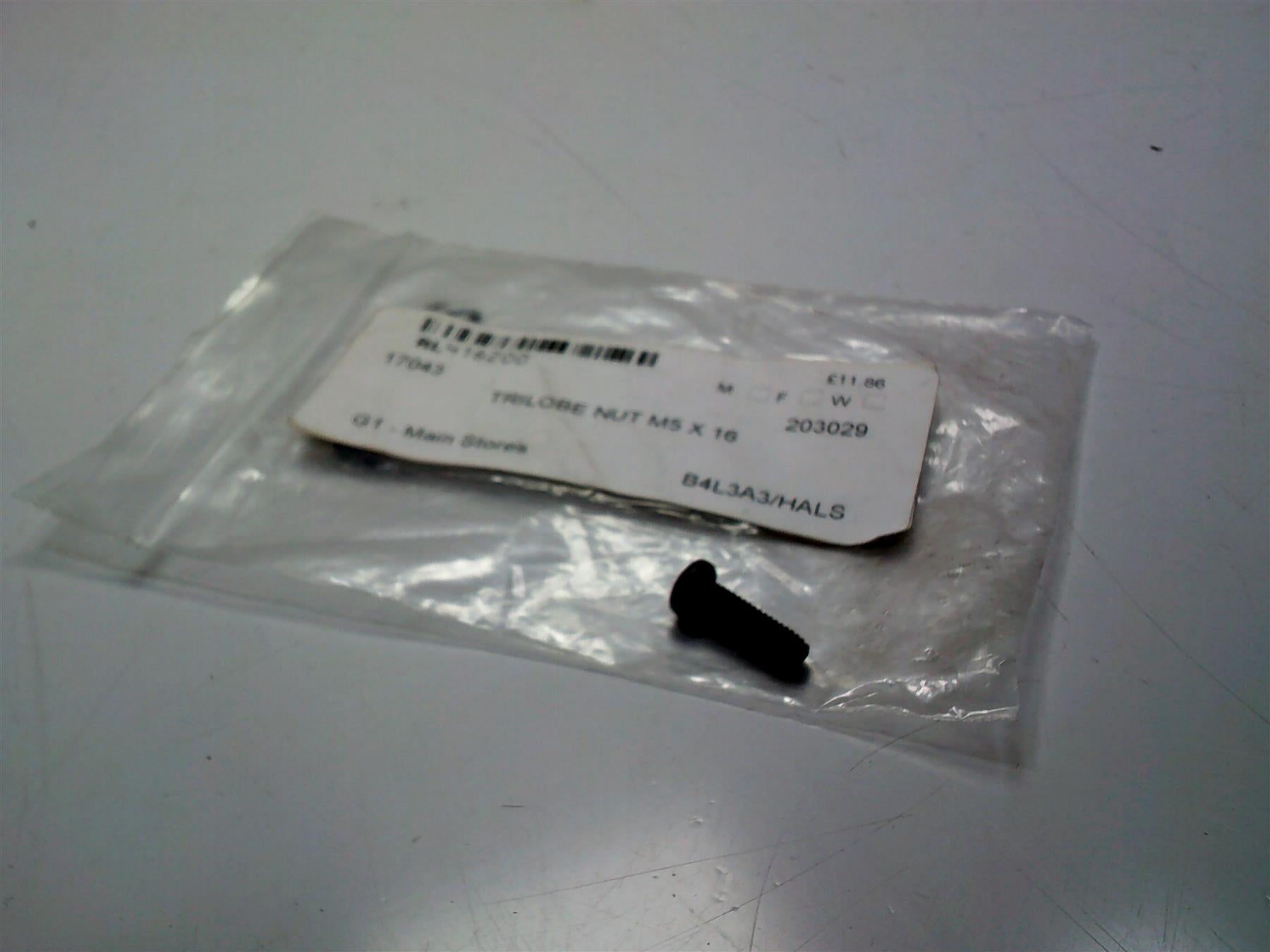 M5 x 16mm BLACK STAINLESS HEX BUTTON HEAD BOLT SCREW
