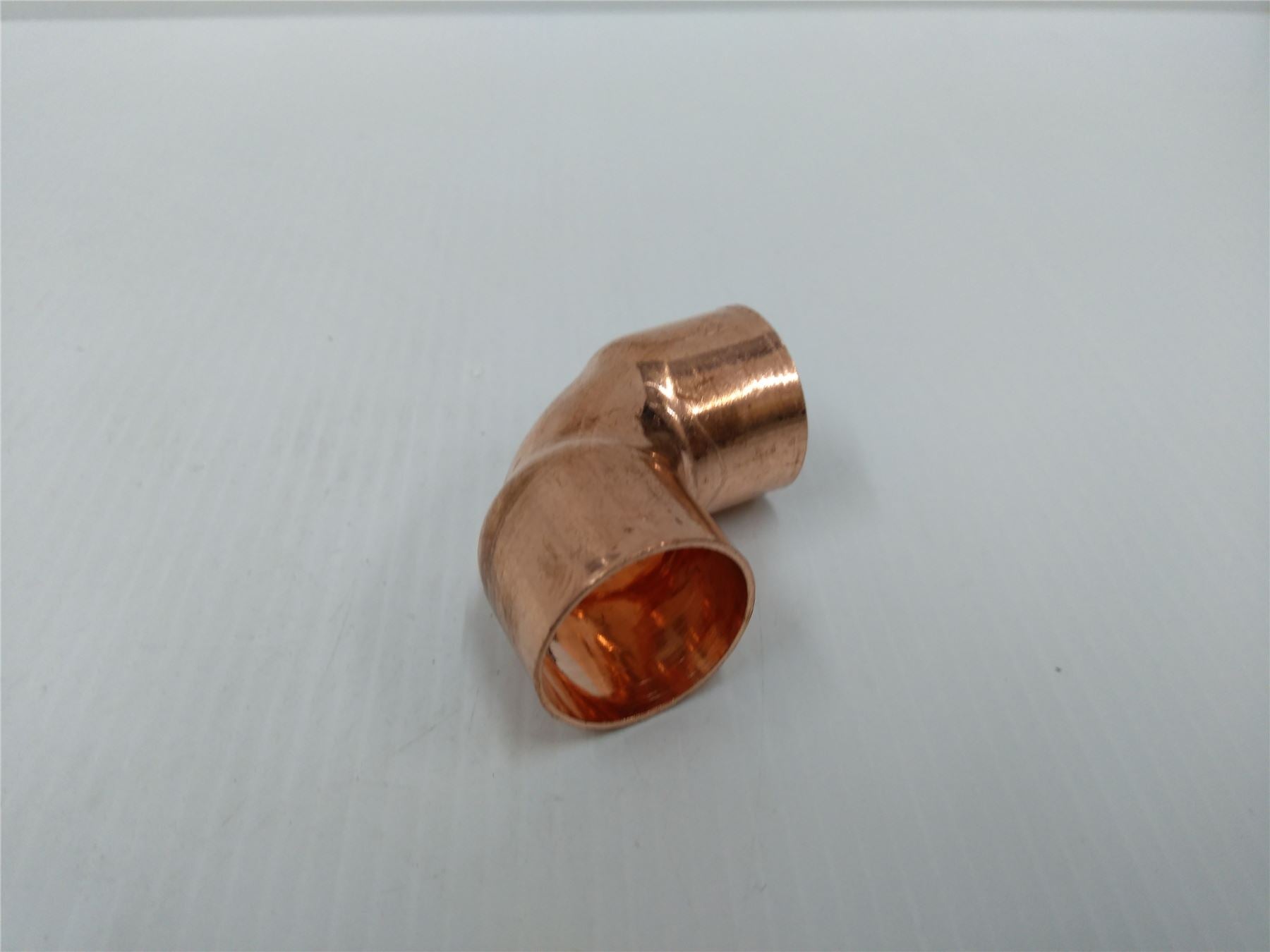 5 X COPPER END FEED FITTING END FEED ELBOW 90 DEGREE SIZE 22mm FEMALE TO FEMALE