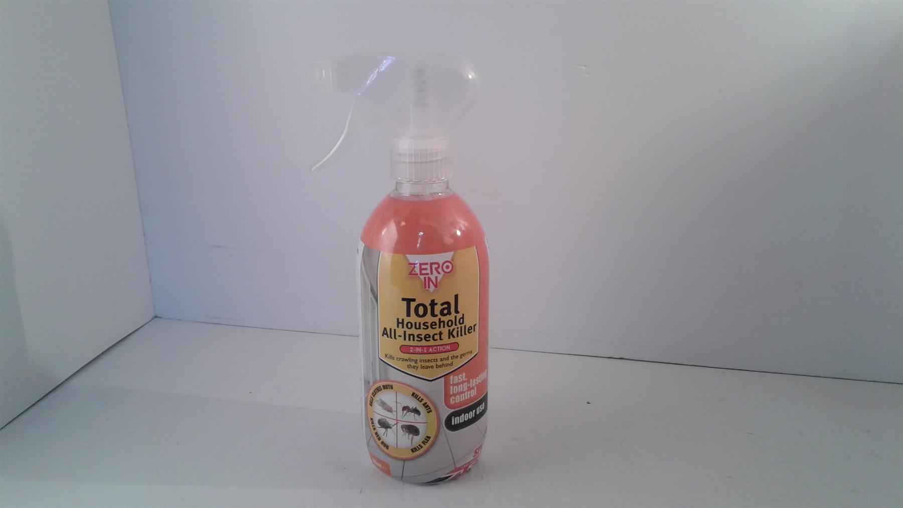 ZERO IN TOTAL HOUSEHOLD ALL-INSECT KILLER 500ML SPRAY