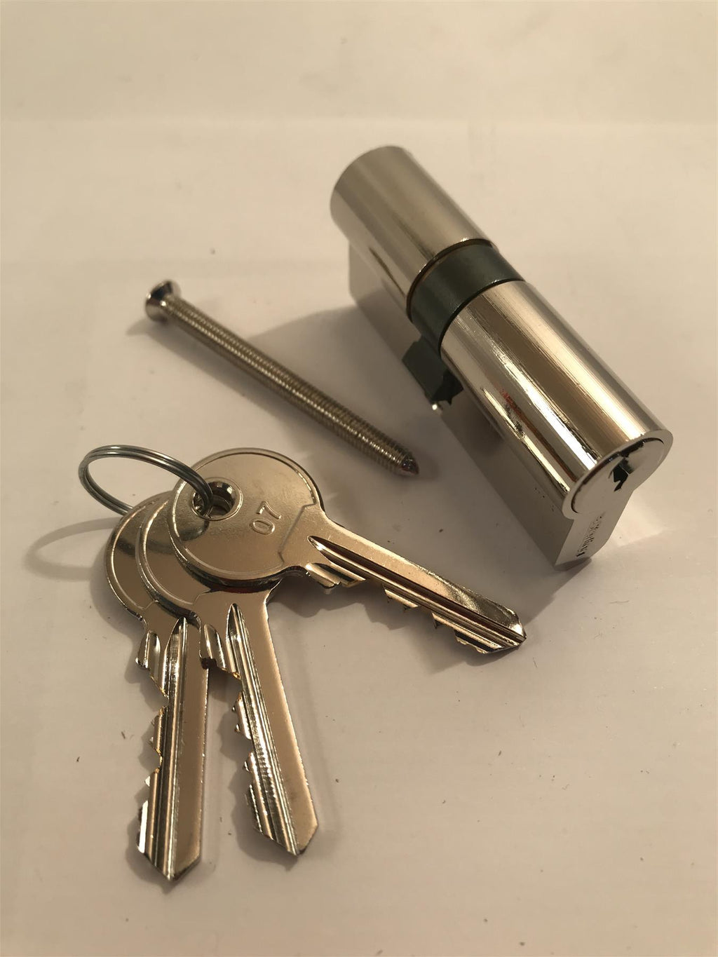 Sterling EPN3035 Double Euro 5 Pin Cylinder 65mm (30x35), Polished Nickel