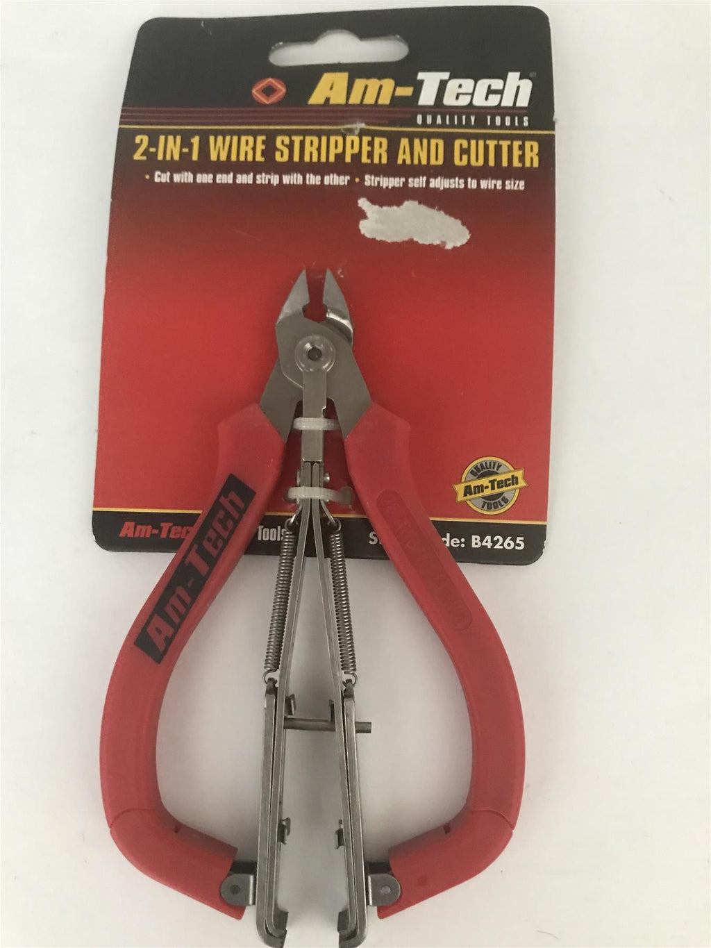 Amtech 2-In-1 Wire Stripper And Cutter  B4265