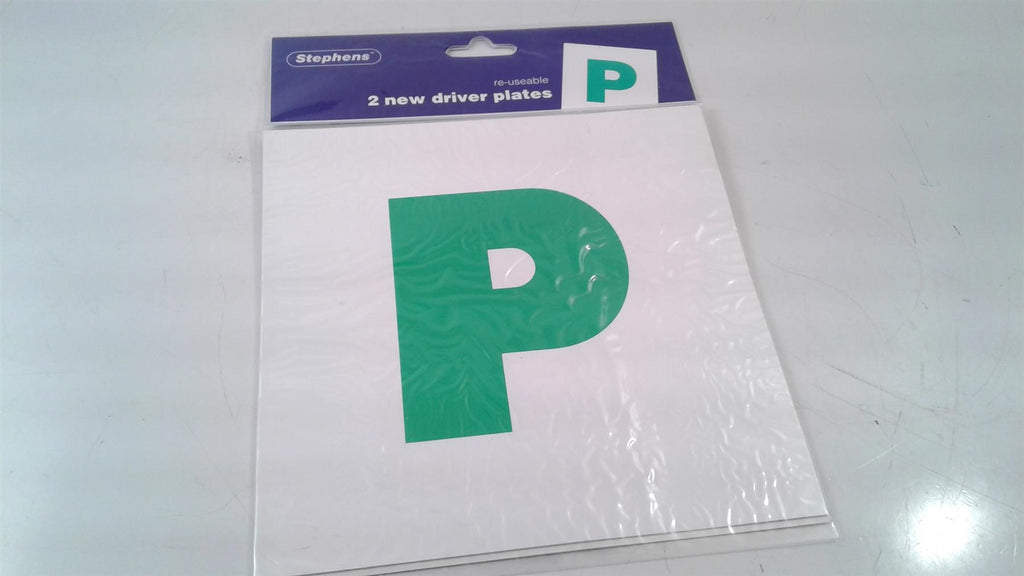 Stephens Provisional Plates Green (2 Pack)
