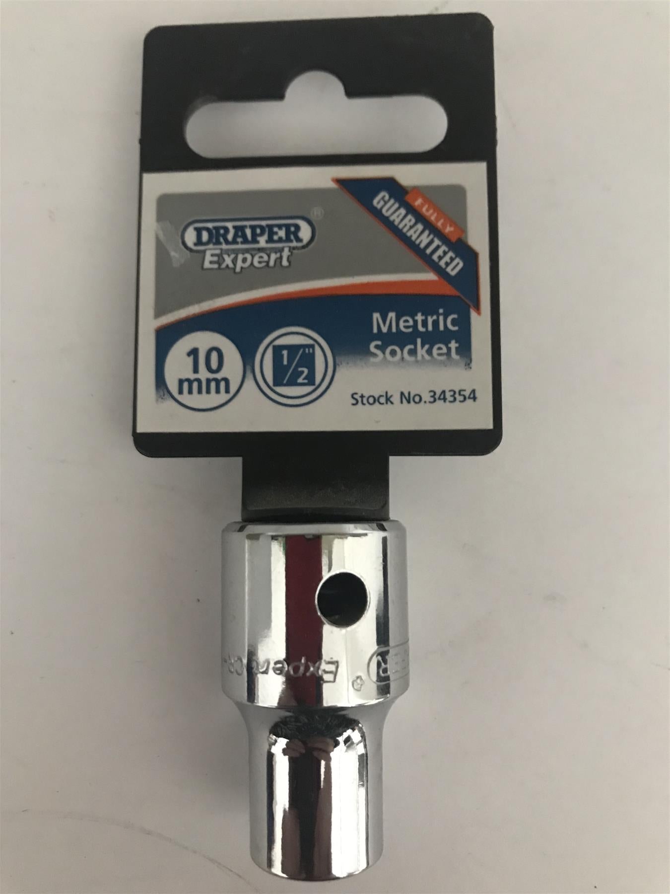 Draper 34354 Expert 1/2" 10mm Metric Socket