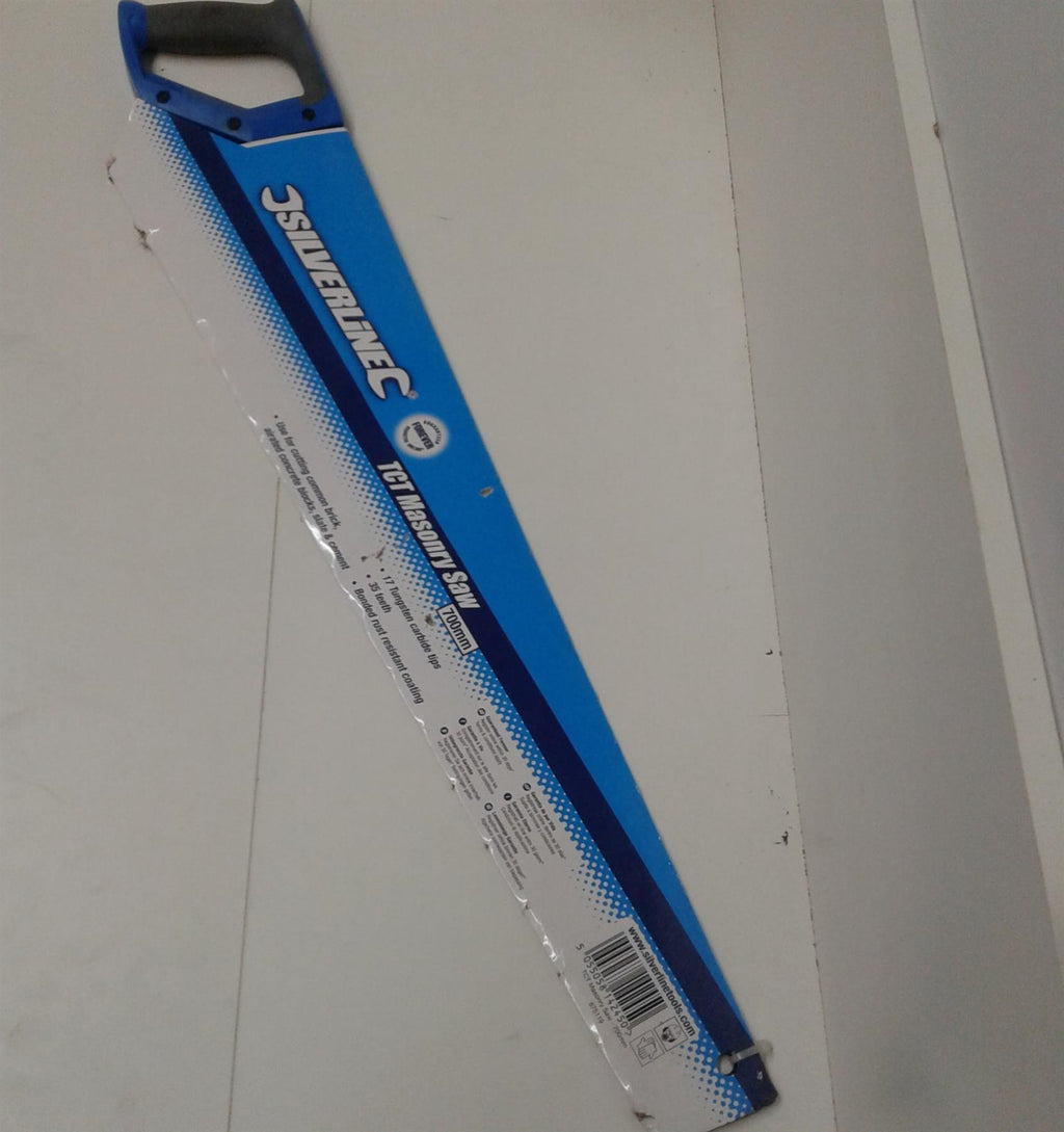 Silverline TCT Masonry Saw Building DIY Concrete Brick Cement Blade 700mm