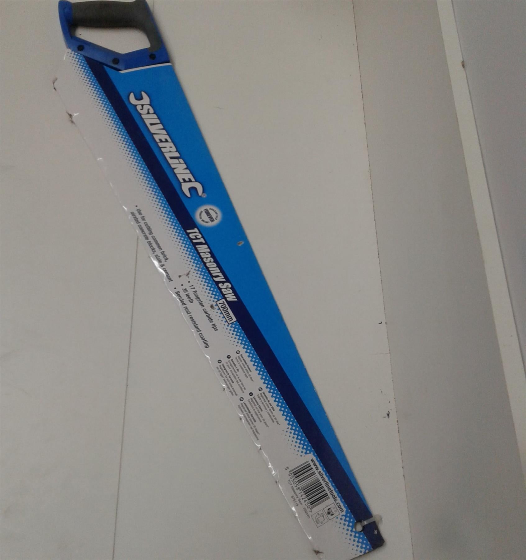 Silverline TCT Masonry Saw Building DIY Concrete Brick Cement Blade 700mm