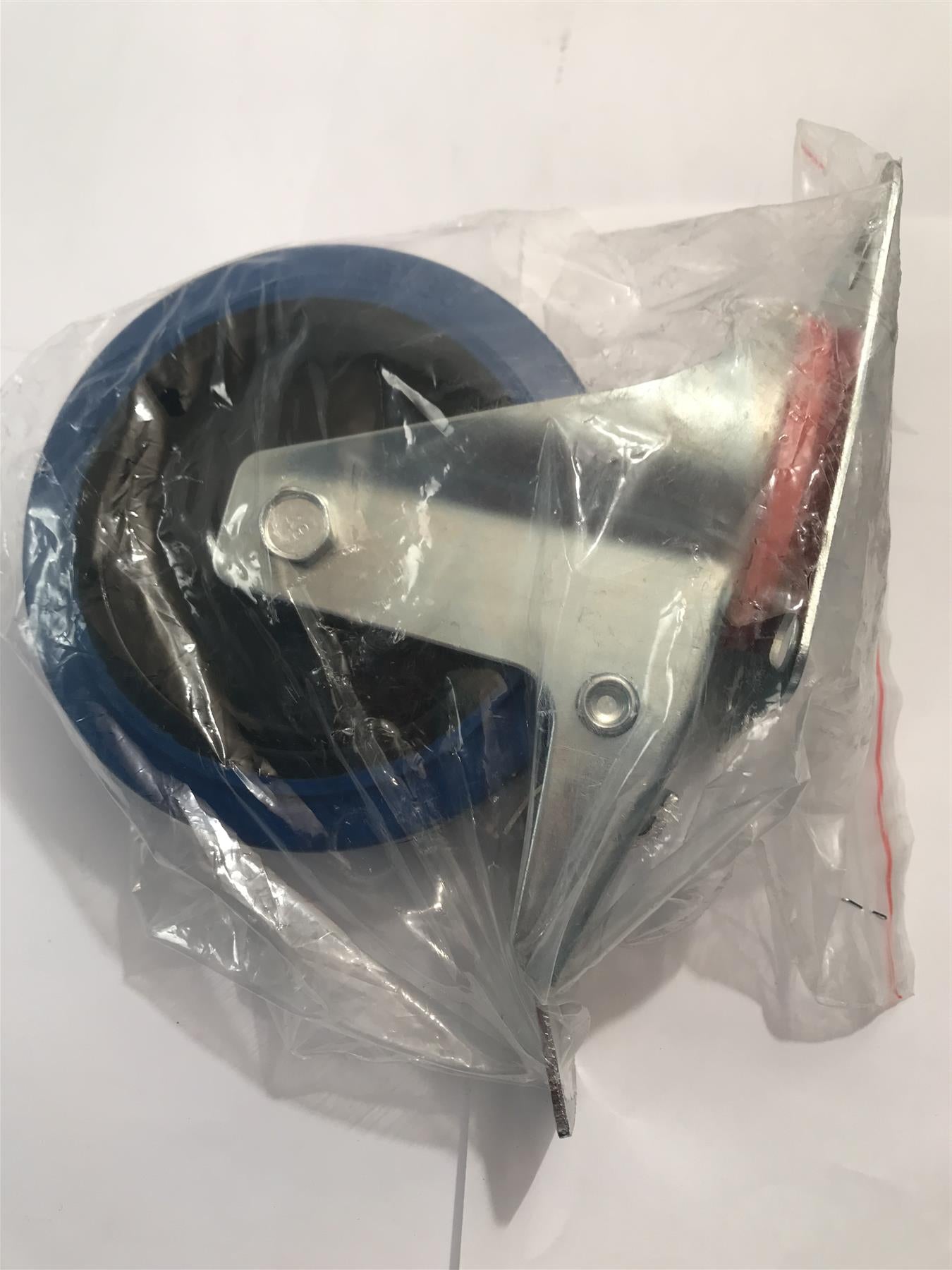 Fixman Braked Swivel Elastic Rubber Castor 125mm 180kg  200818