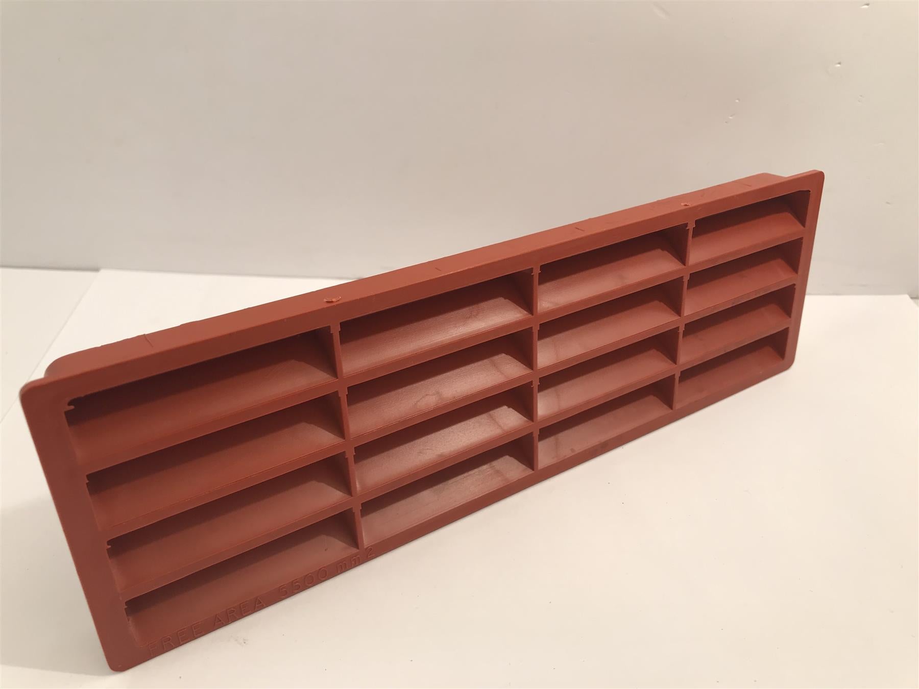 Air Brick Outlet Vent Brown 204mm x 60mm