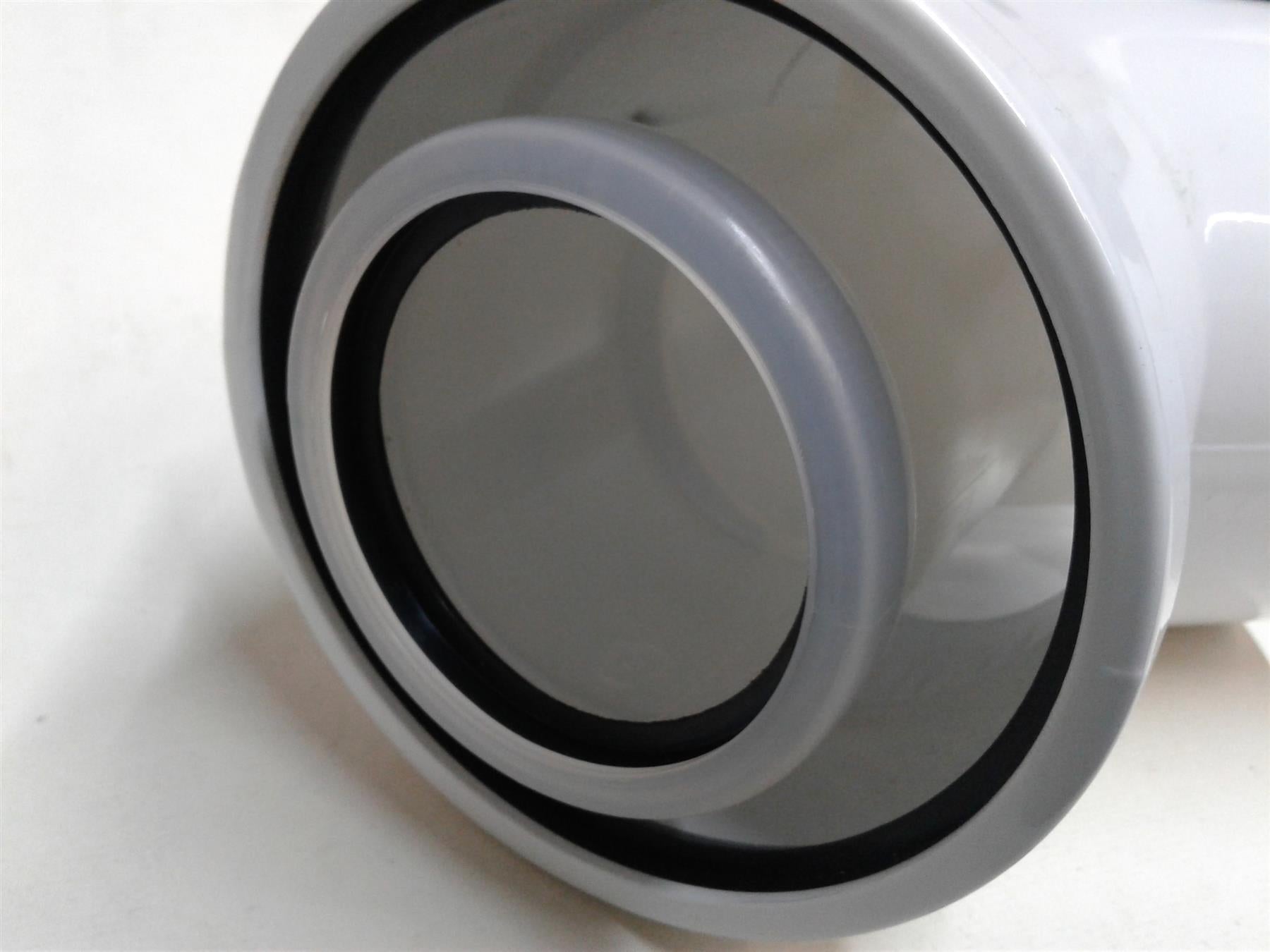 NEW WORCHESTER 60/100mm FLUE 45° ELBOW BEND 7716191085 (1 PC)