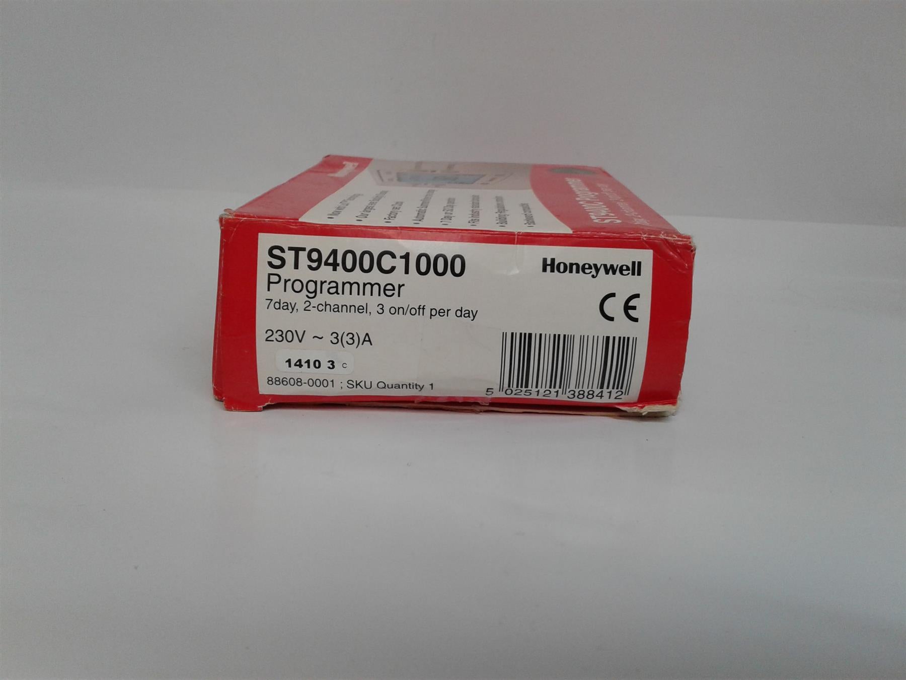 HONEYWELL ST9400C 7-DAY 2-CHANNEL PROGRAMMER TIMER CLOCK, REPLACES ST6400C