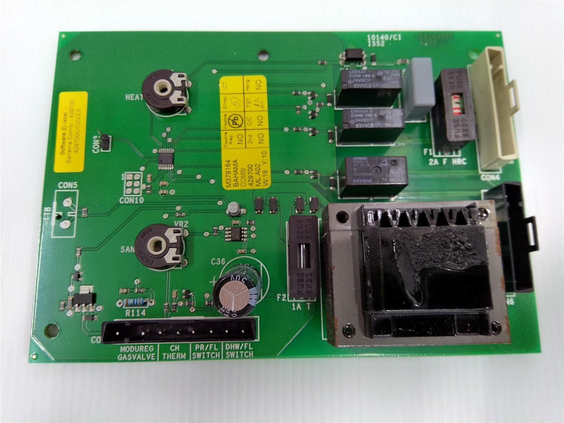 New Baxi Bahama 100 Electronic Control Pcb 429700 240603 M38581 pcb 12m warranty