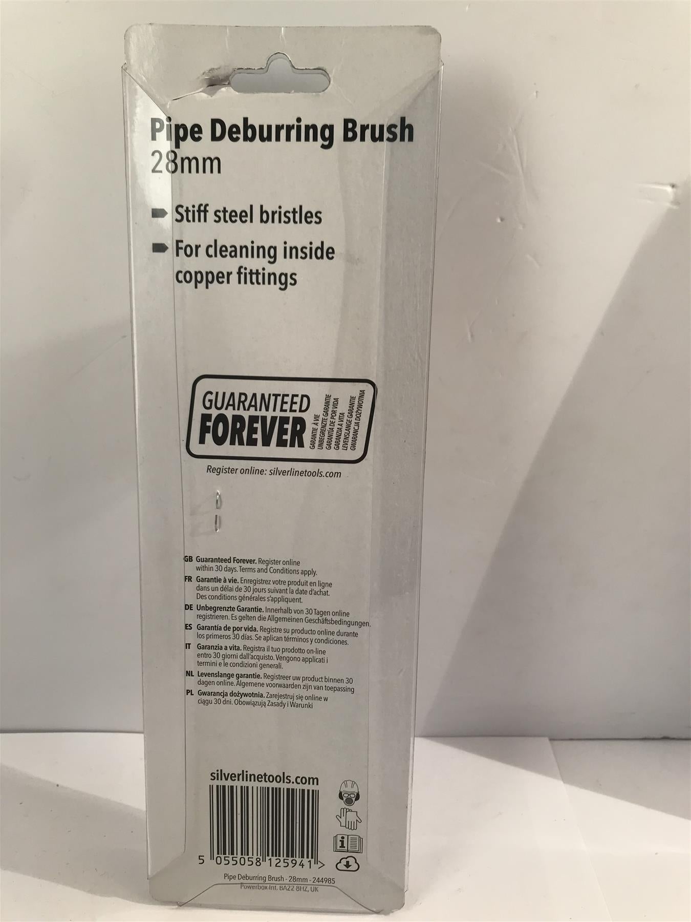 Silverline Pipe Deburring Brush 28mm  244985