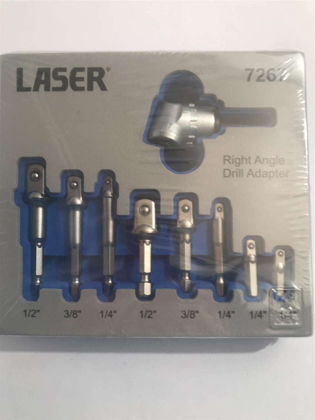 Laser 9pc Right Angle Drill Adapter 7267
