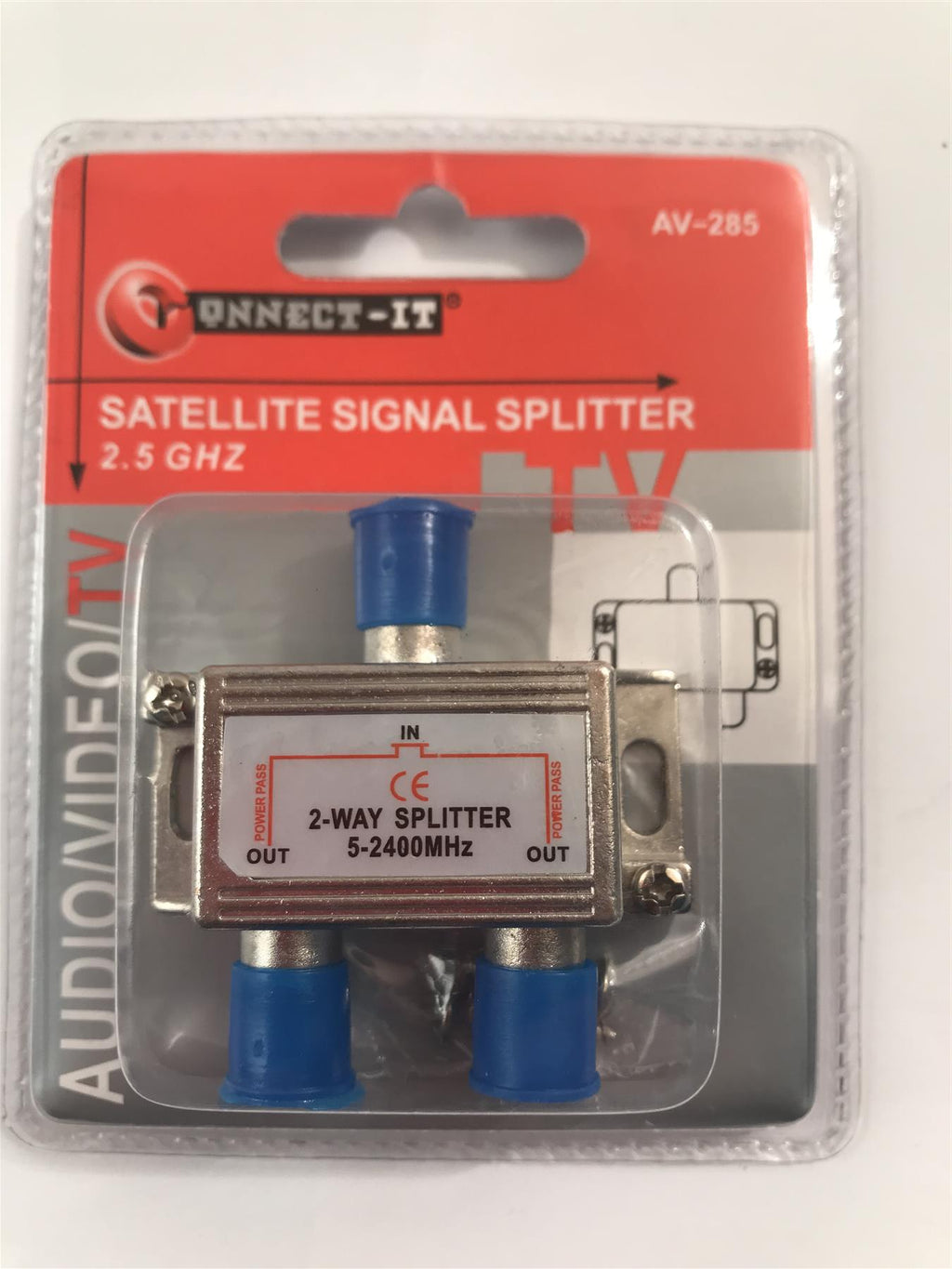 Cionnect-It Satellite Signal Splitter 2.5 GHZ  AV-285