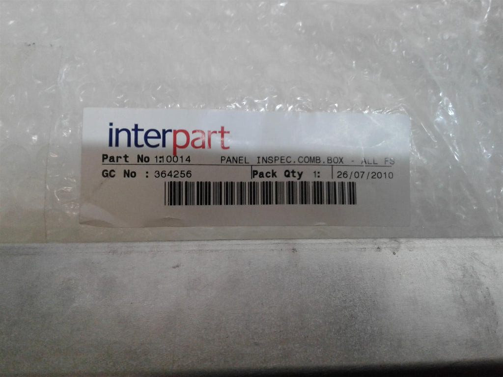 Baxi FS Boston Boiler Combustion Box Inspection Planel Cover 110014