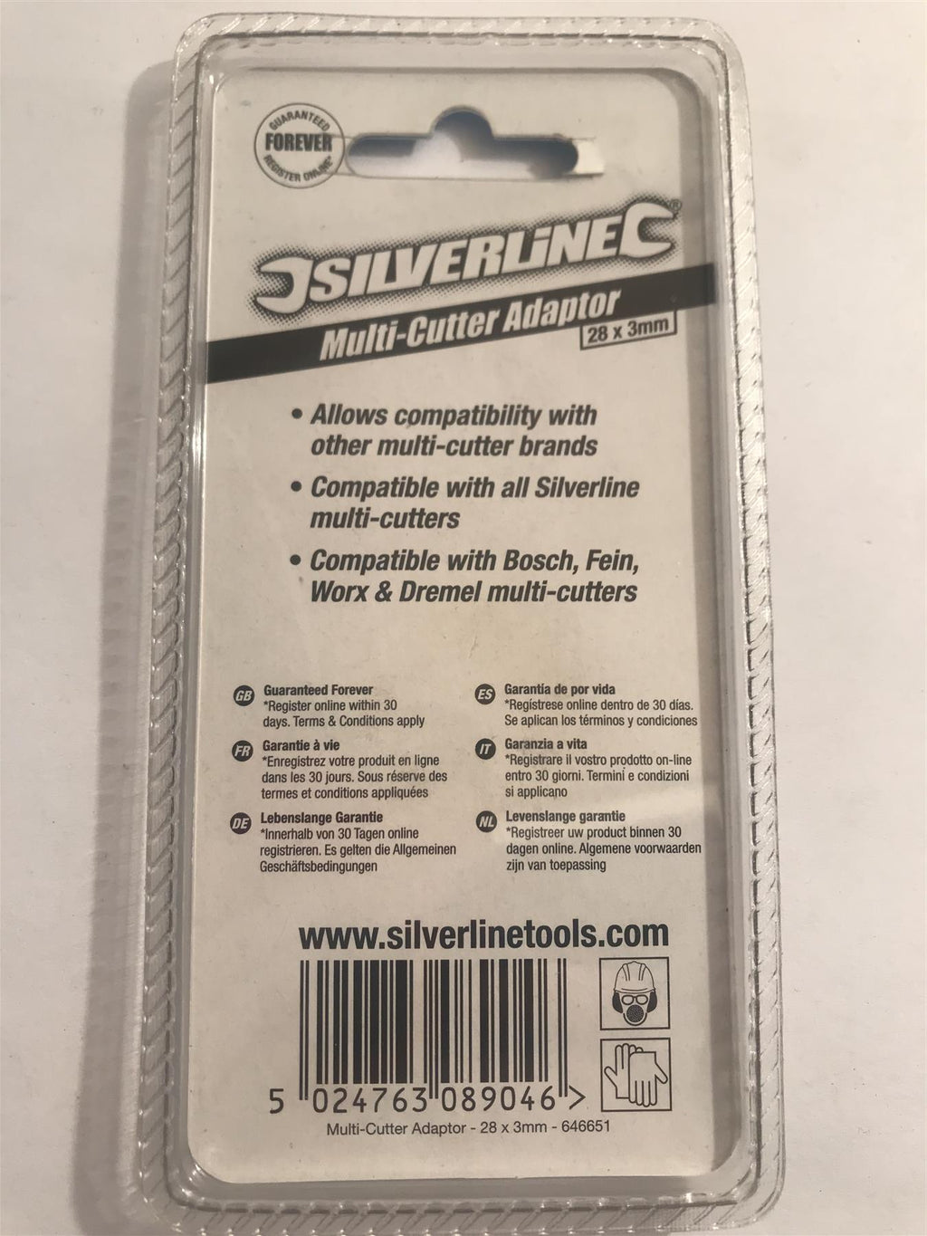 Silverline Multi-Adaptor 28 x 3mm 646651