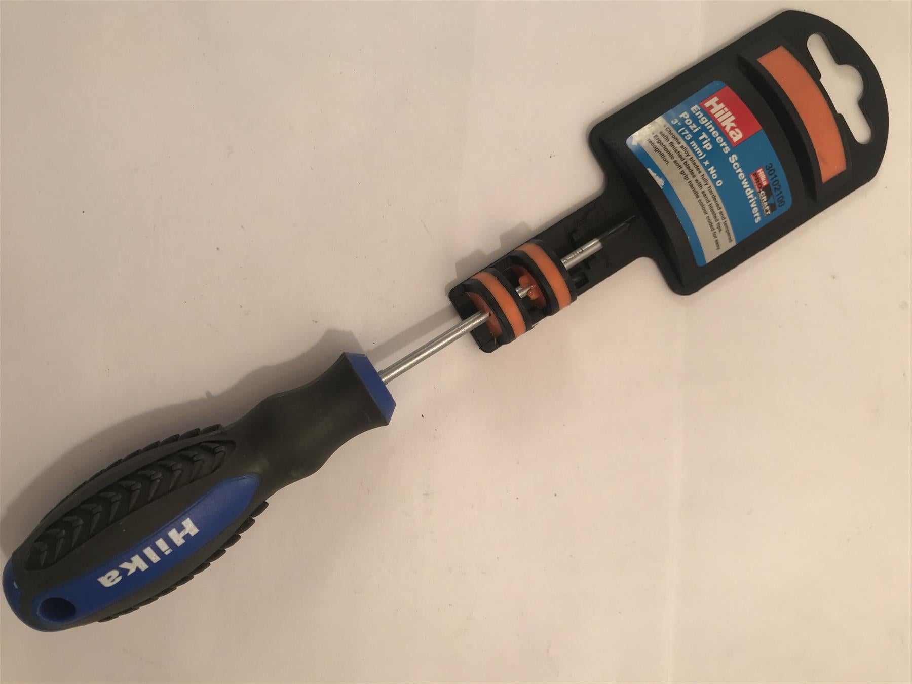 Hilka Engineers Screwdriver Pozi Tip 3" - 30102100