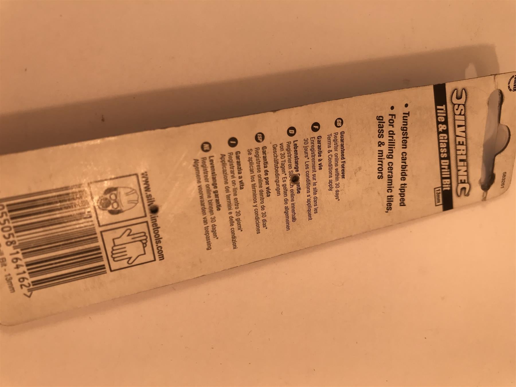 Silverline 13mm Tile & Glass Drill Bit  583261