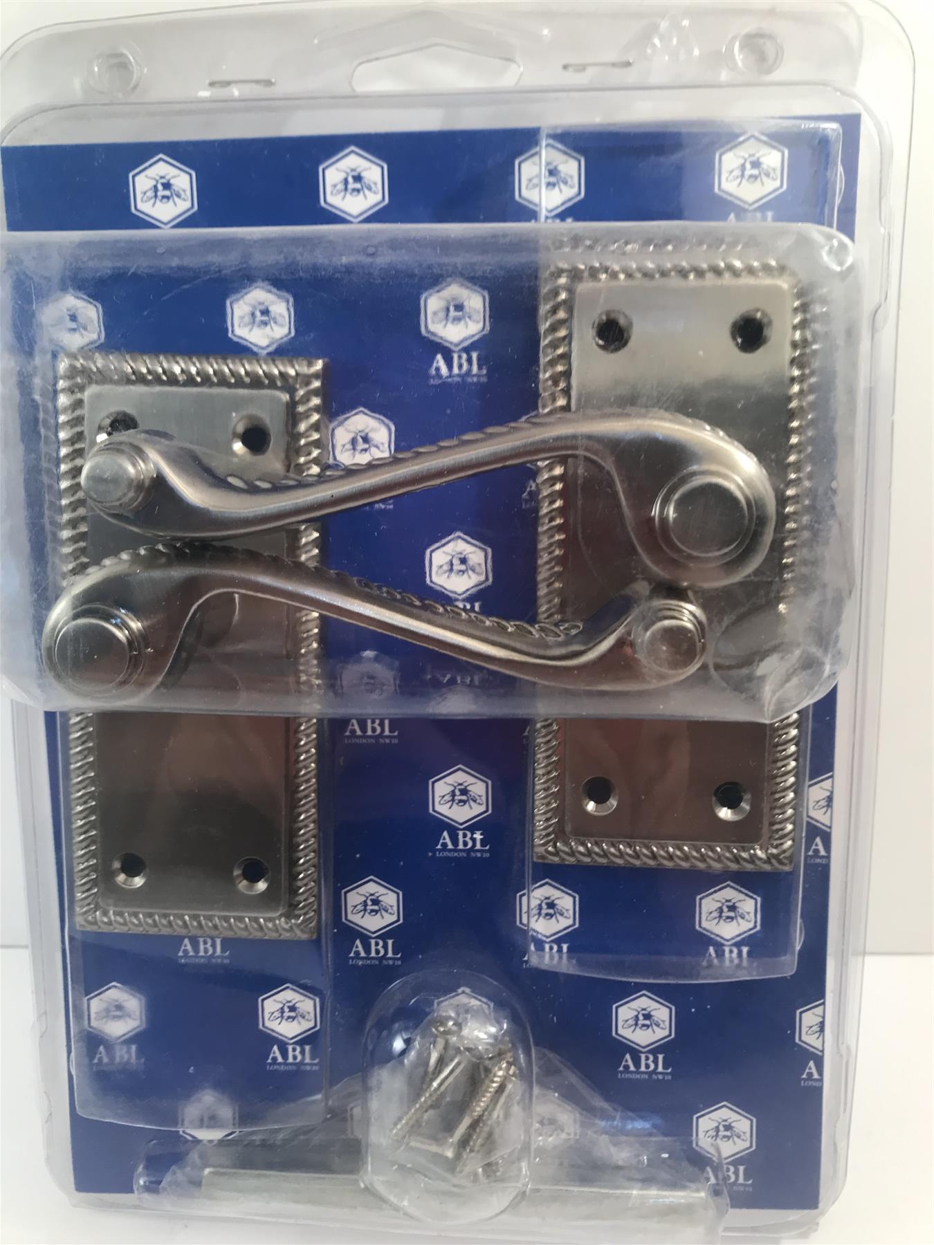 ABL Georgian Latch Handle Satin