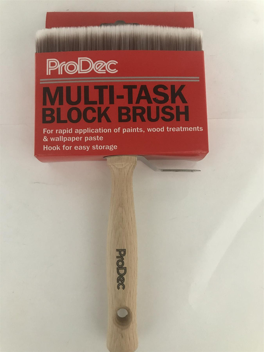 ProDec Multi Task Block Brush 120x30mm with storage hook
