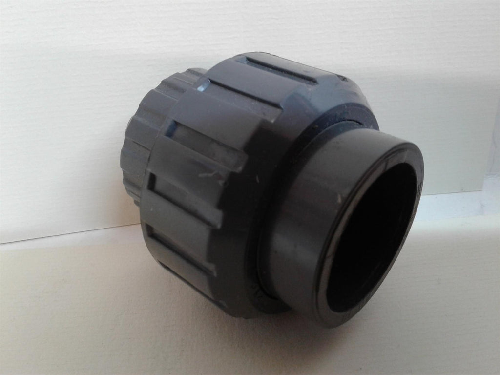 NEW DURAPIPE PVC GREY PLAIN UNION COUPLER 1 1/2" 32 DN 25 PN 16