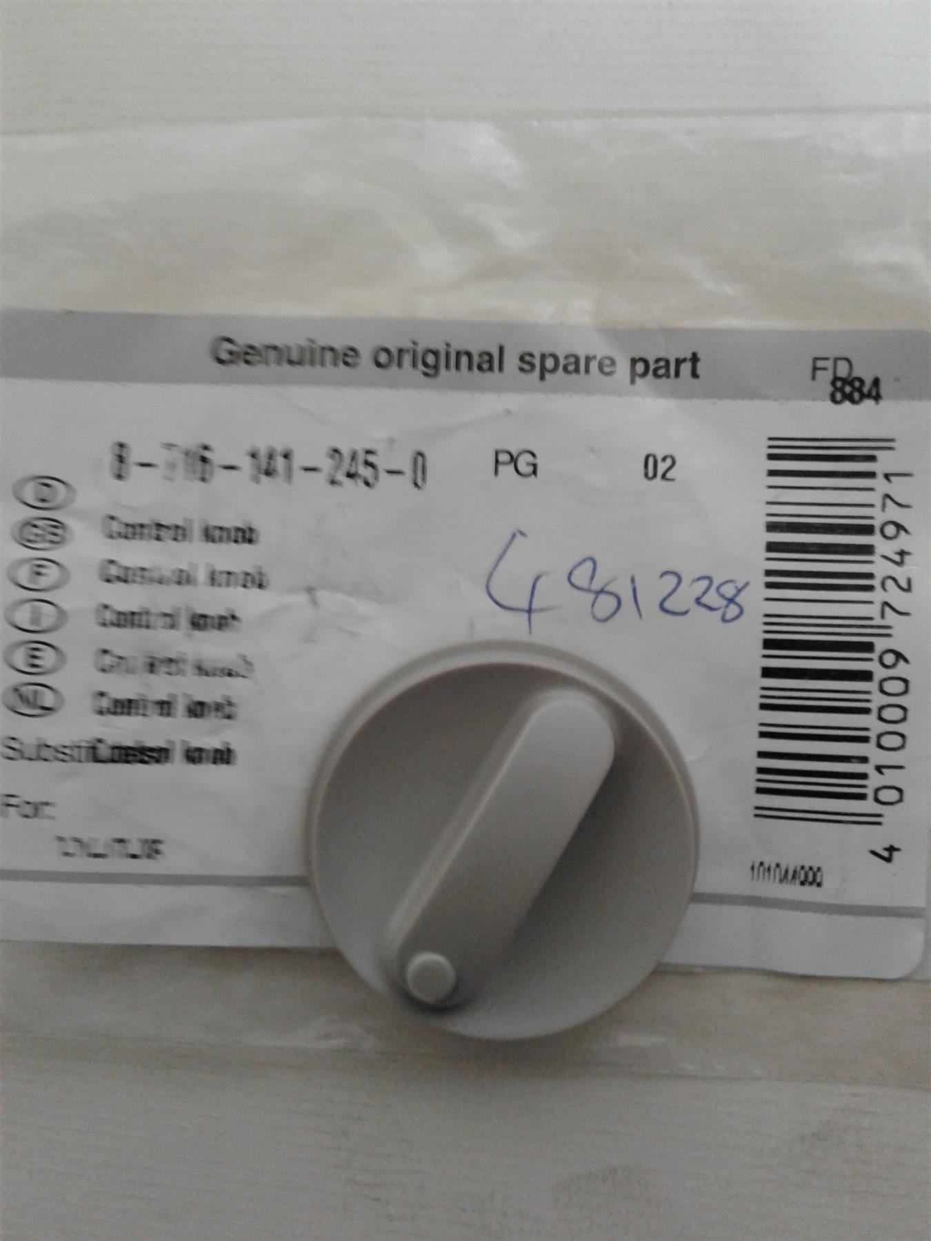 NEW BOSCH WORCESTER CBI BOILER 87161412450 CONTROL KNOB DIAL