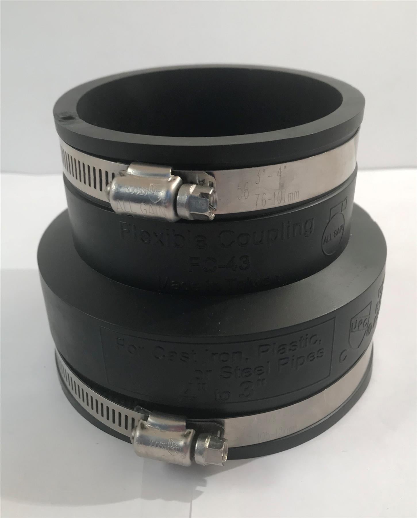 FC-43 Flexible Coupling 4" to 3"
