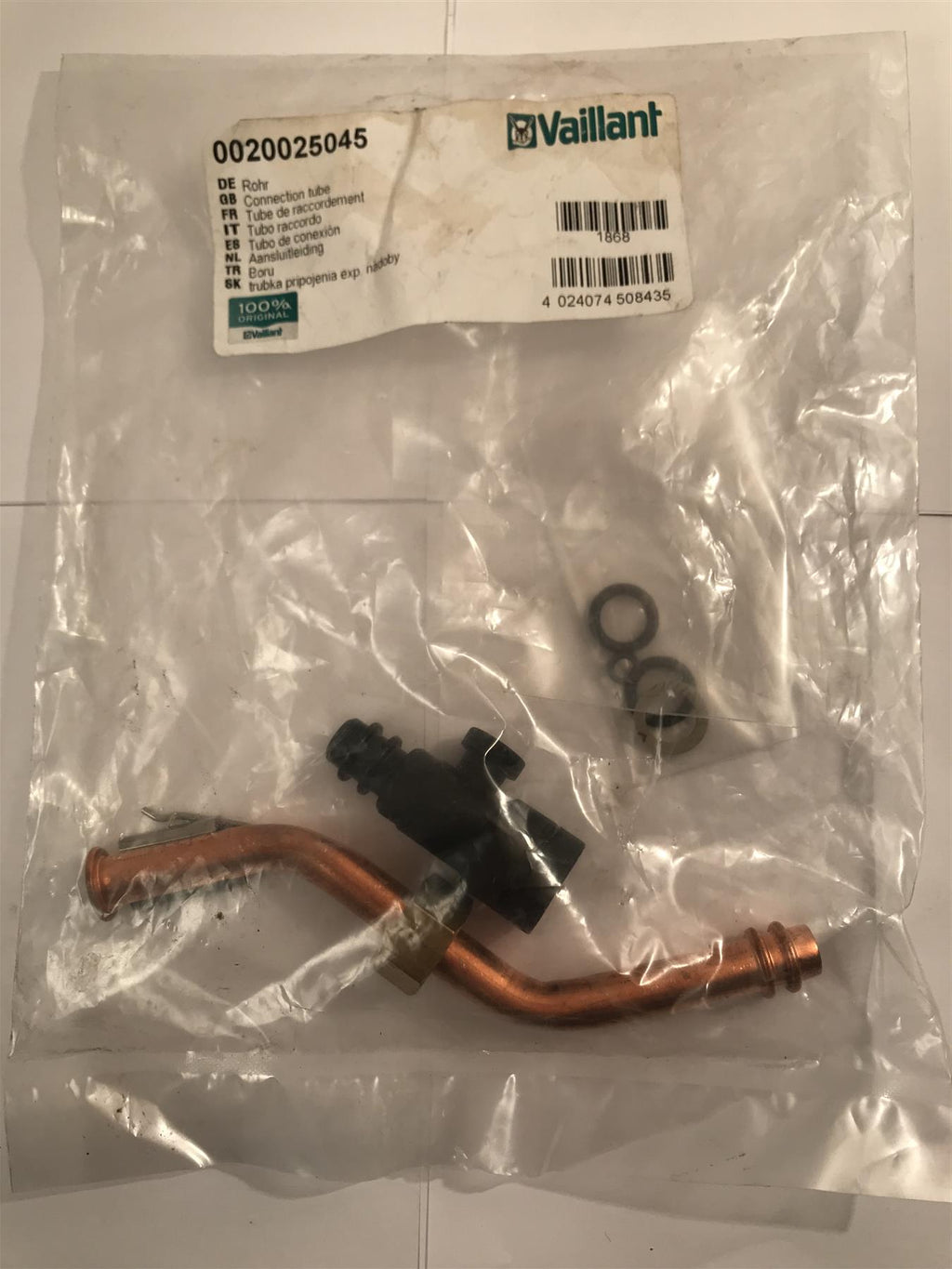 Vaillant 0020025045 Connection Tube
