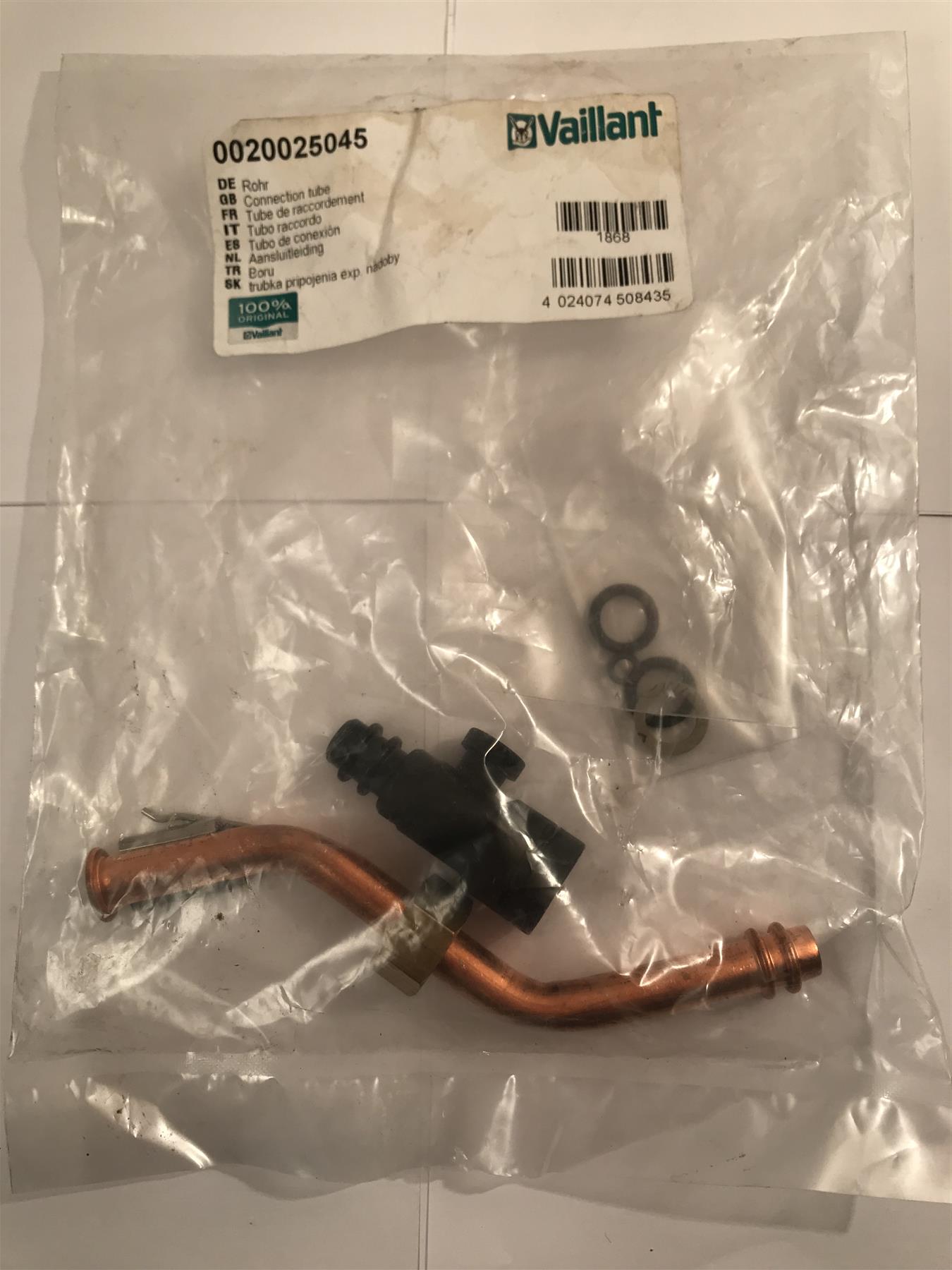 Vaillant 0020025045 Connection Tube