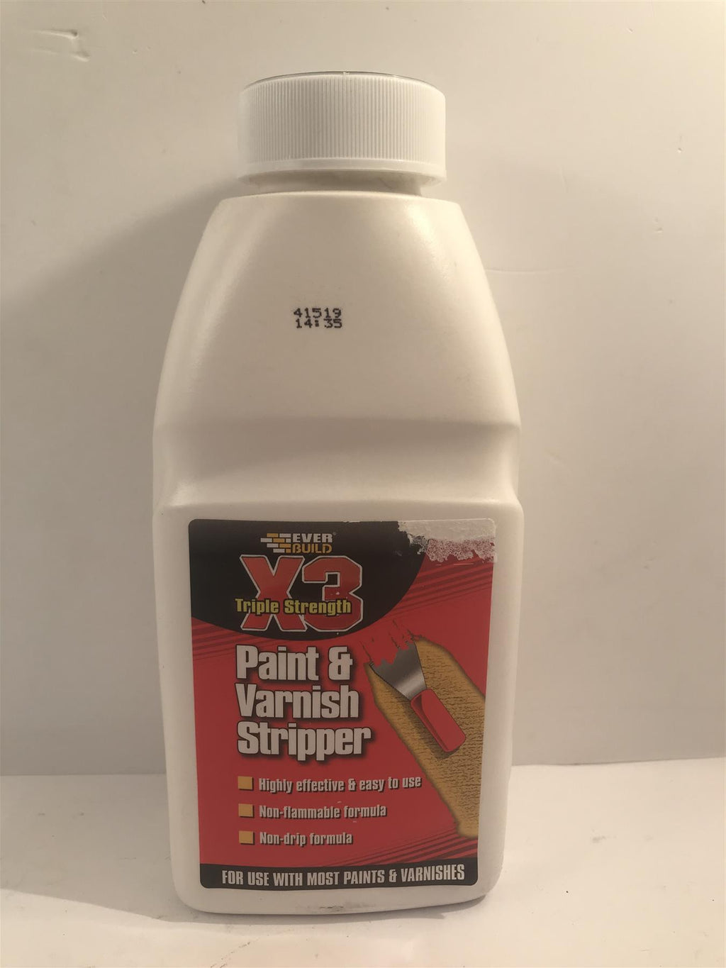 Everbuild  X3 Triple Strength Paint & Varnish Stripper 500ml