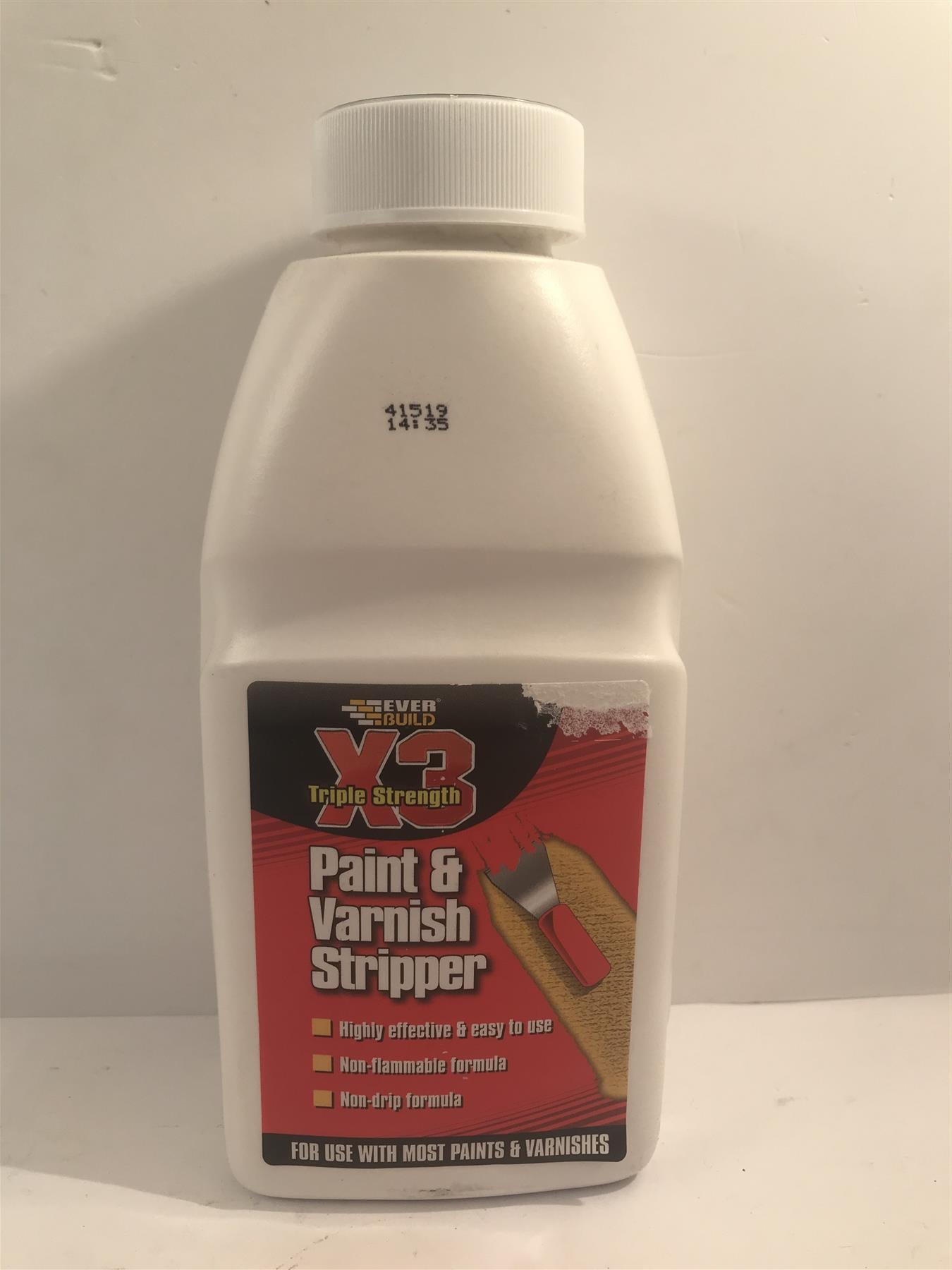 Everbuild  X3 Triple Strength Paint & Varnish Stripper 500ml