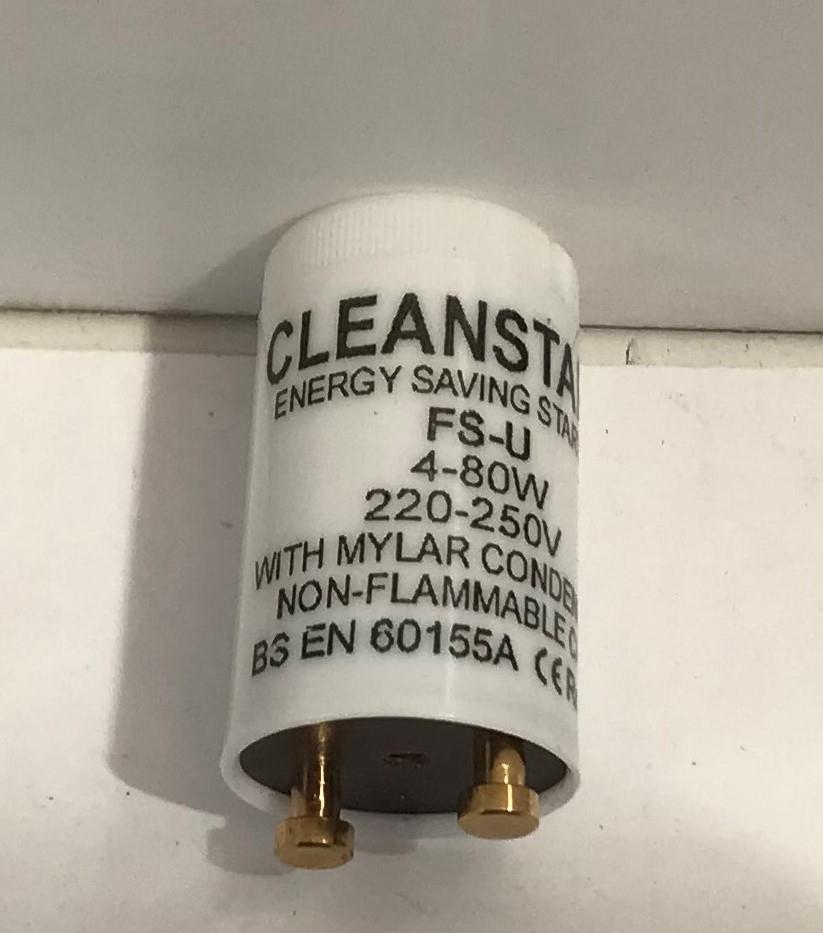 Cleanstart Energy Saving Starter FS-U 4-80W 220-250V  BS EN 60155A