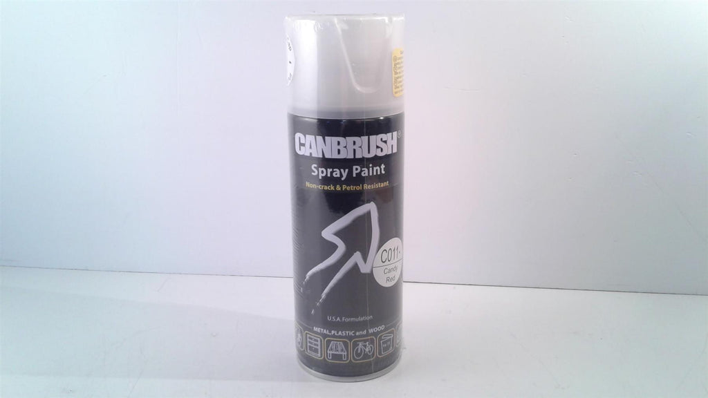 Canbrush Spray Paint C011 Candy Red for metal plastic and wood