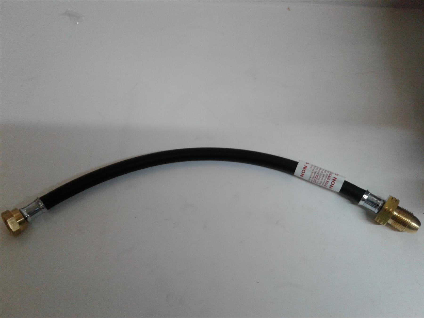 Propane Pigtail Hose Assembly 400mm NR POL x W20 16639