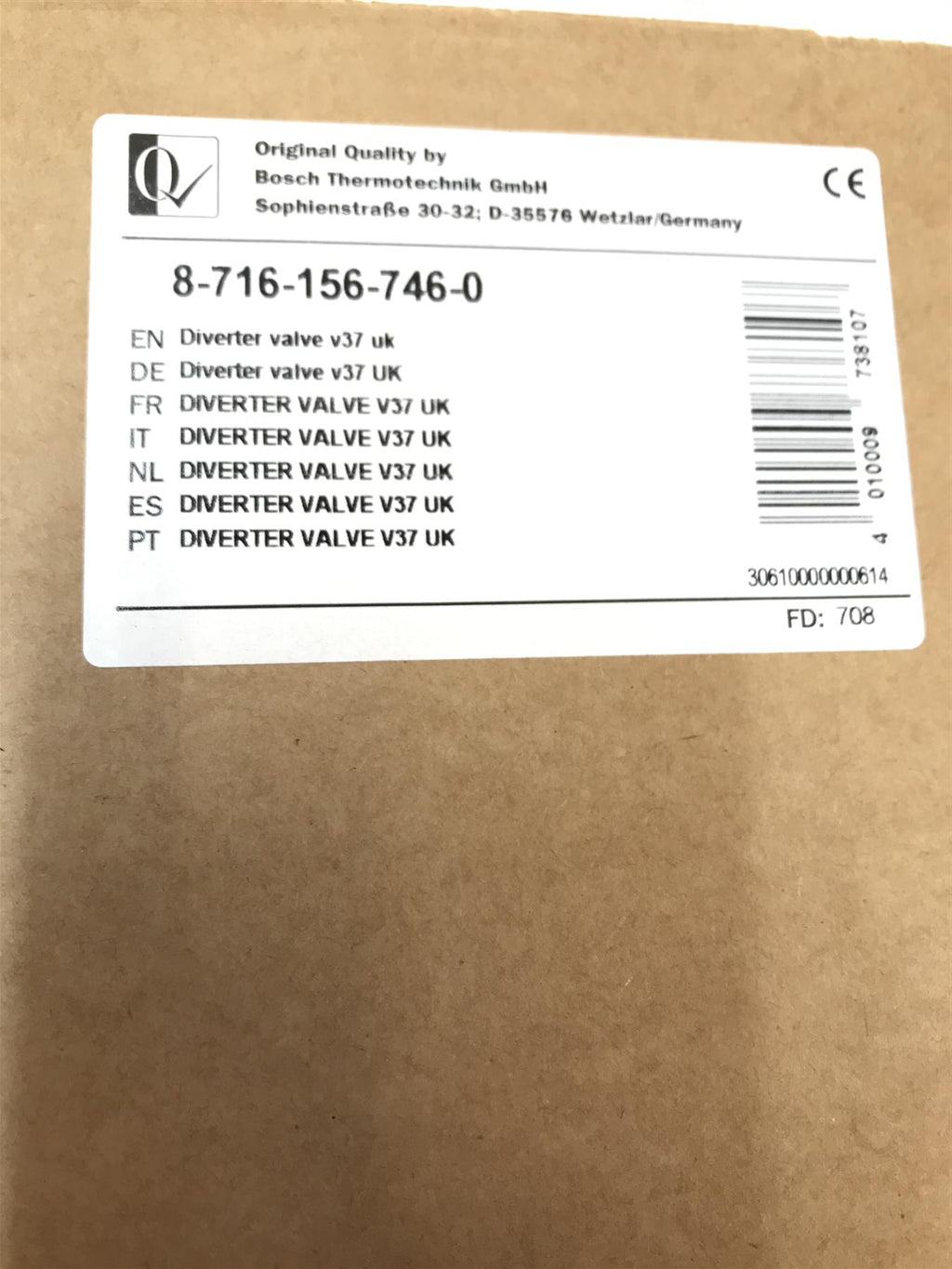 New Worcester Diverter Valve 87161567460