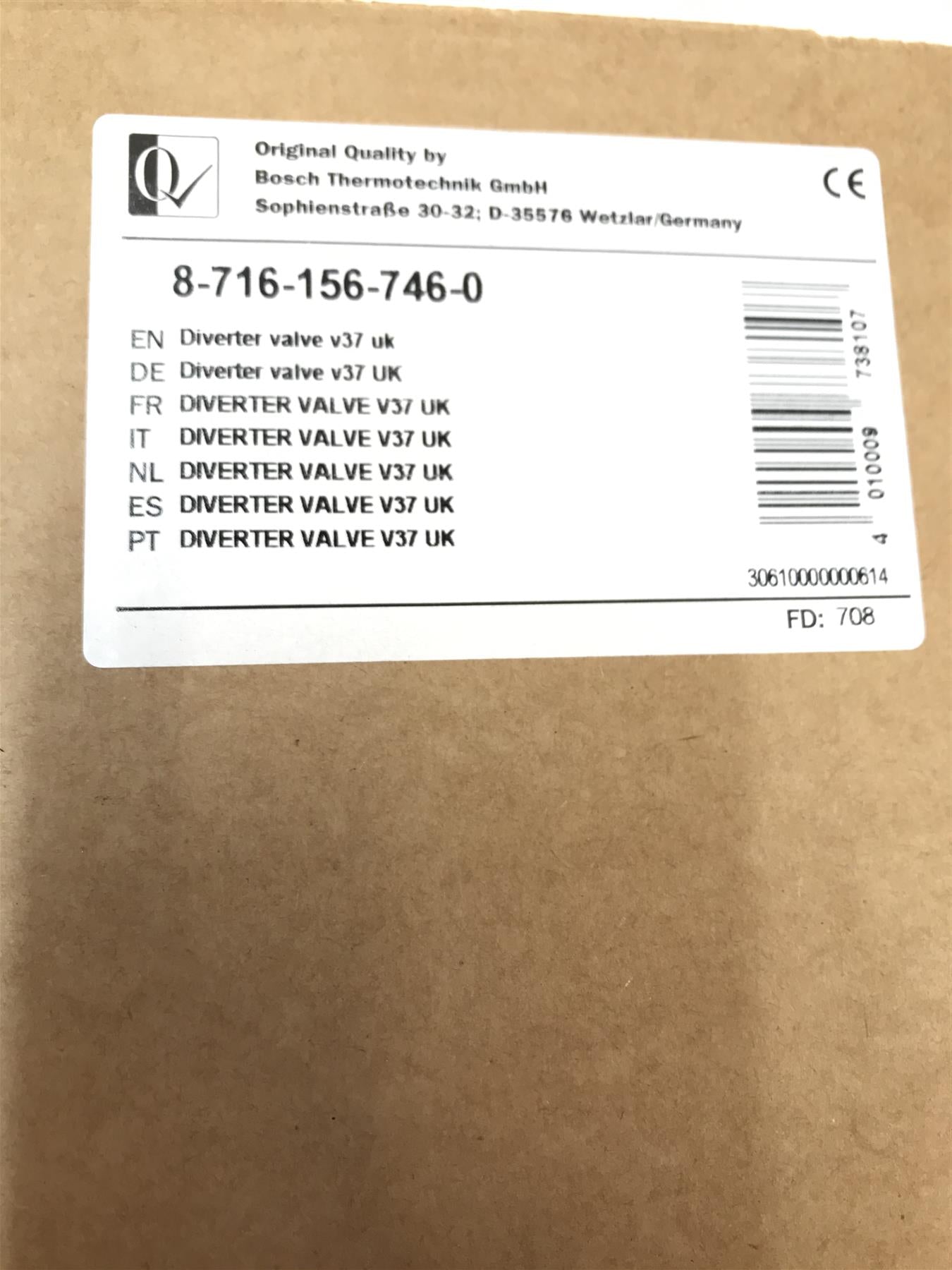 New Worcester Diverter Valve 87161567460