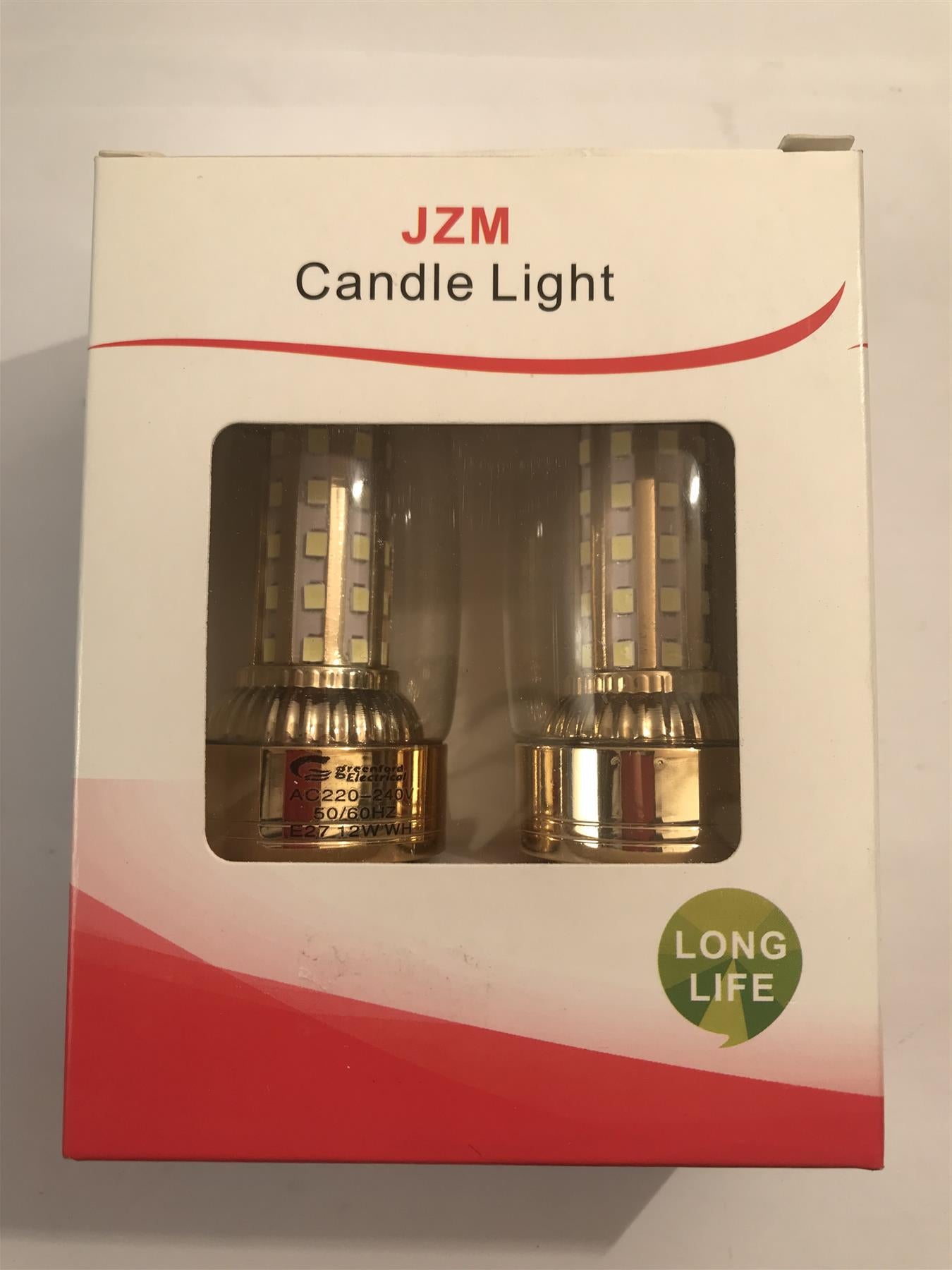 JZM 12W E27 6500k Chandelier (candle) Bulb