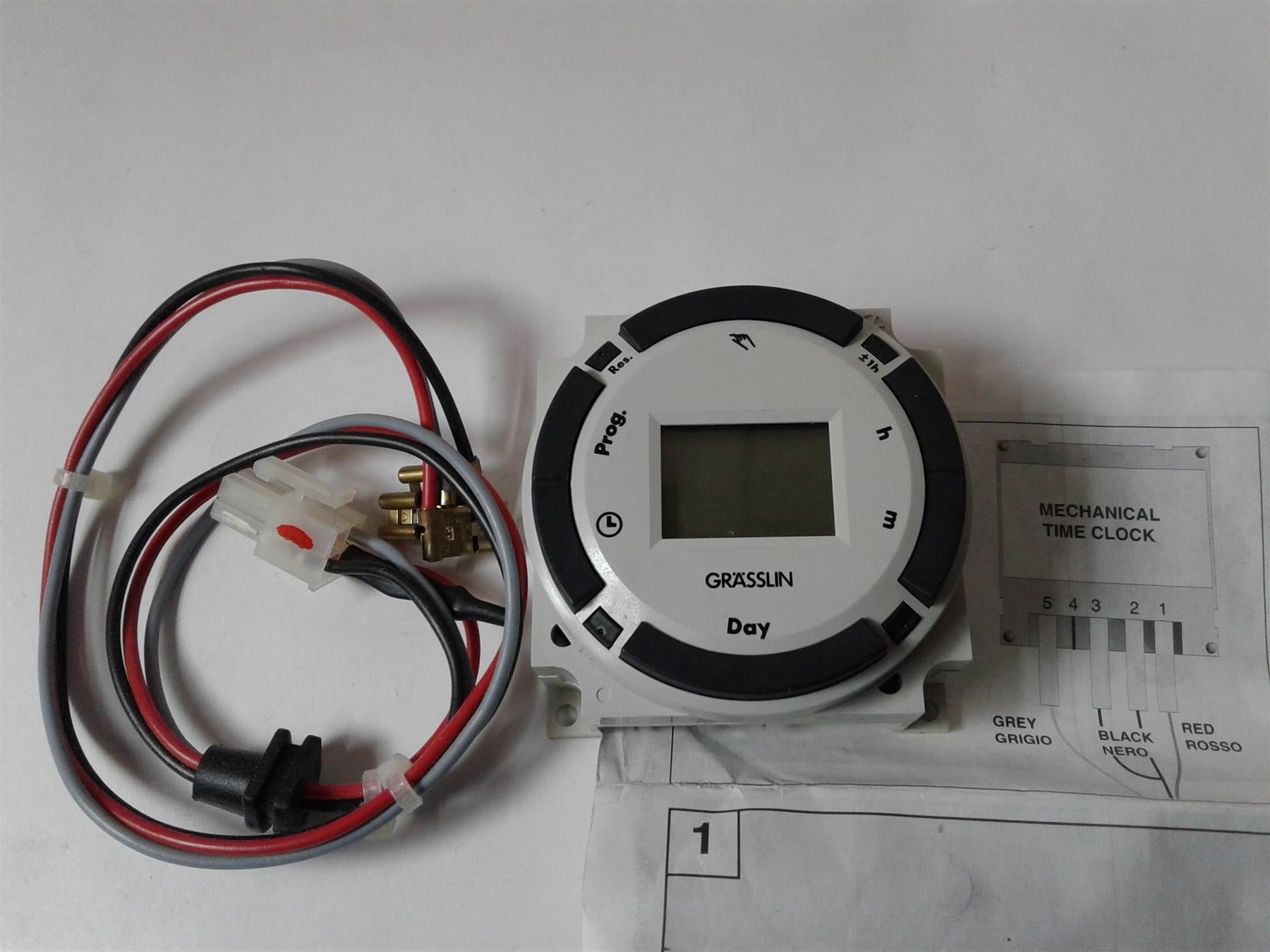 New Grasslin FM/1 DIGI20 Digital Timer Clock Programmer Baxi 247207