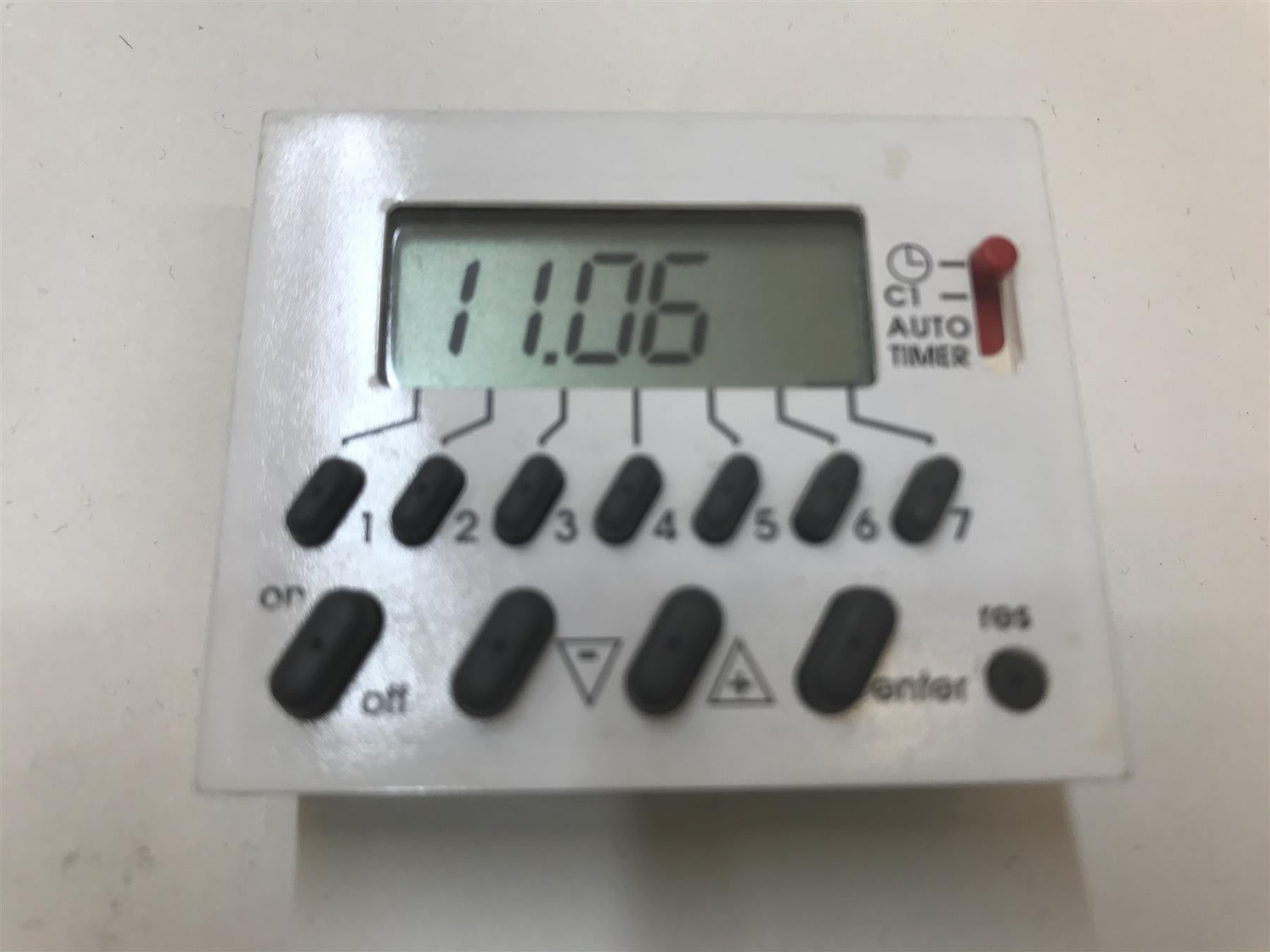 BIASI DIGITAL TIMER CLOCK 7DAY BI1475118