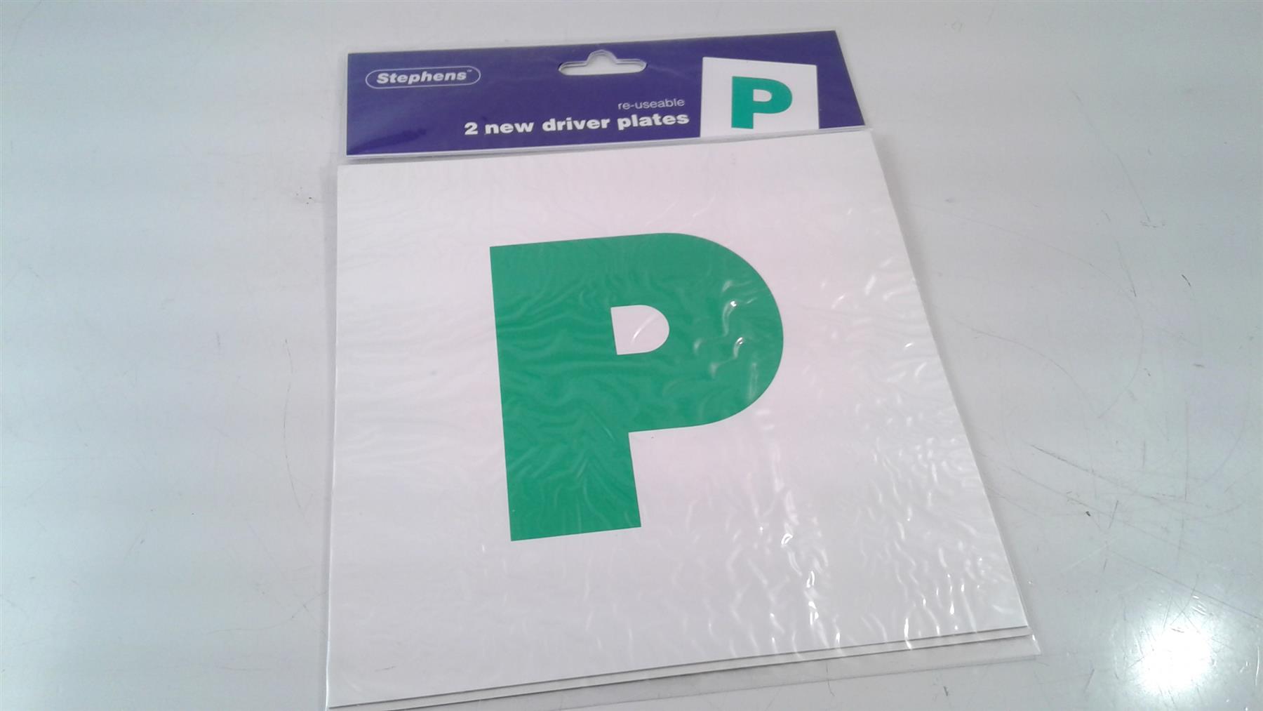 Stephens Provisional Plates Green (2 Pack)